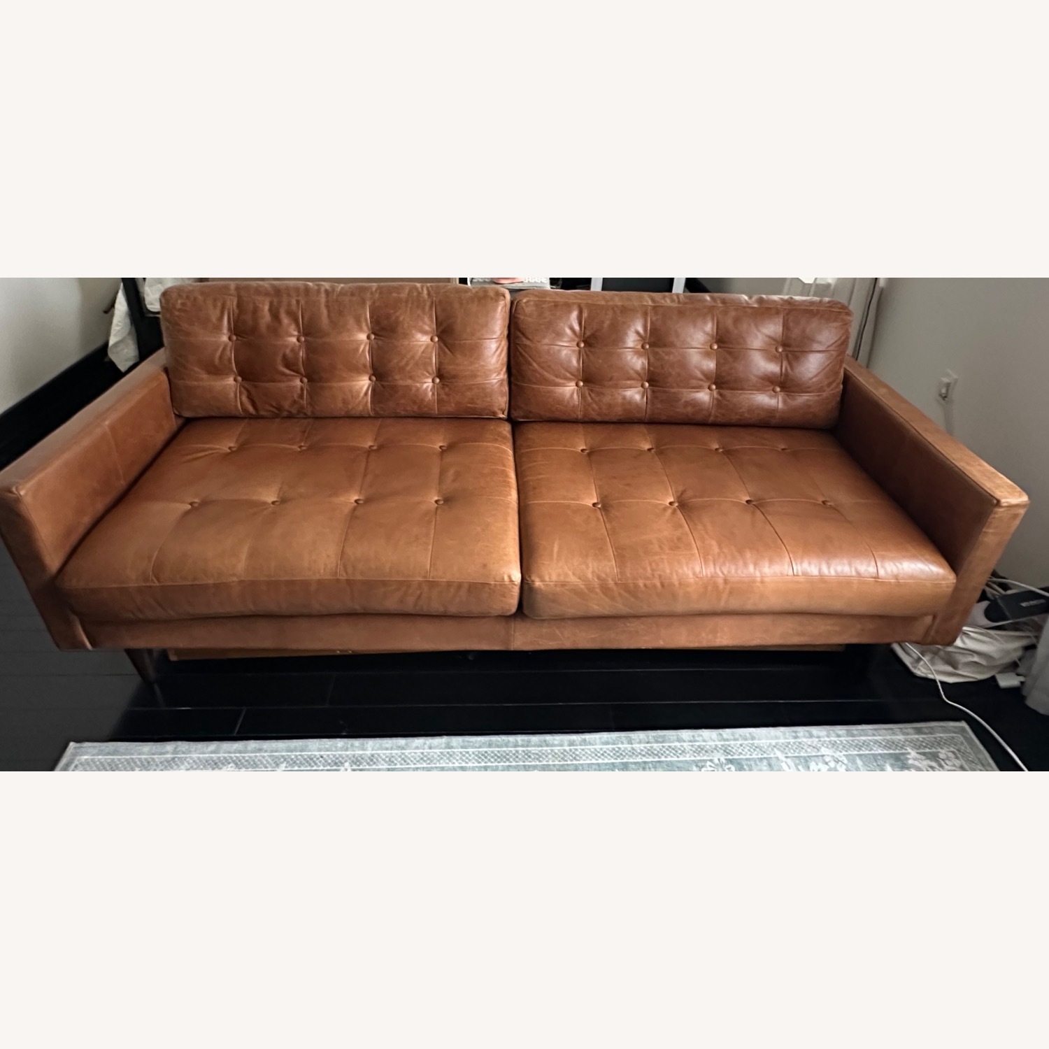Joybird Eliot Leather Sofa - image-1