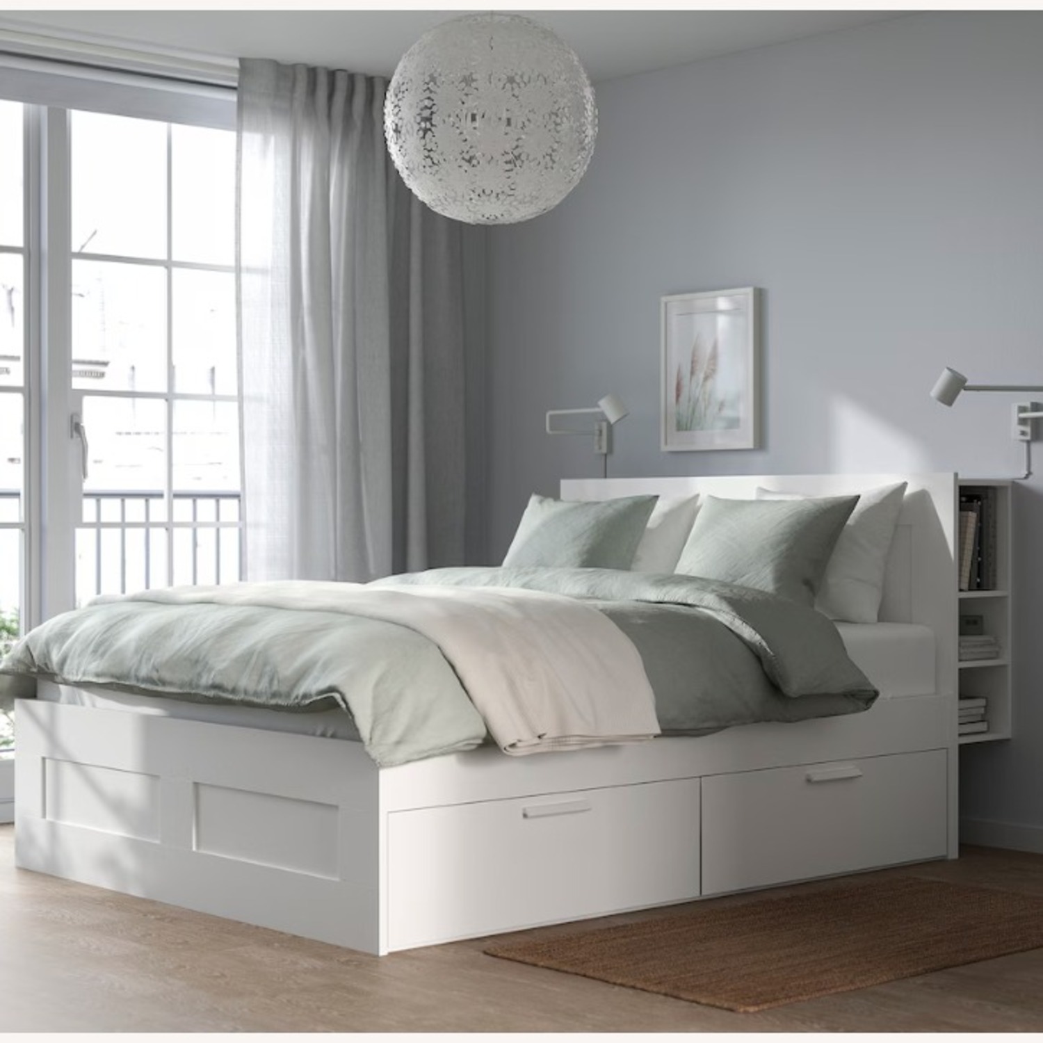 IKEA FBrimnes ull Size Bed - image-1