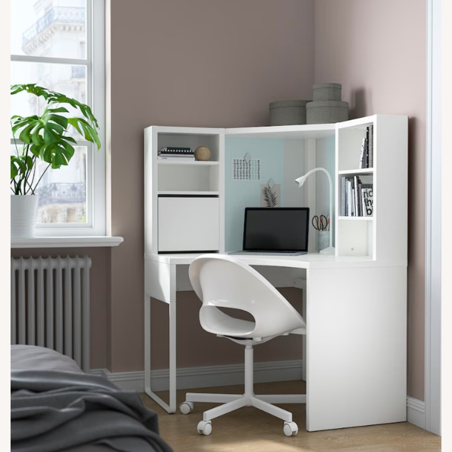 IKEA Micke Corner Desk - image-1