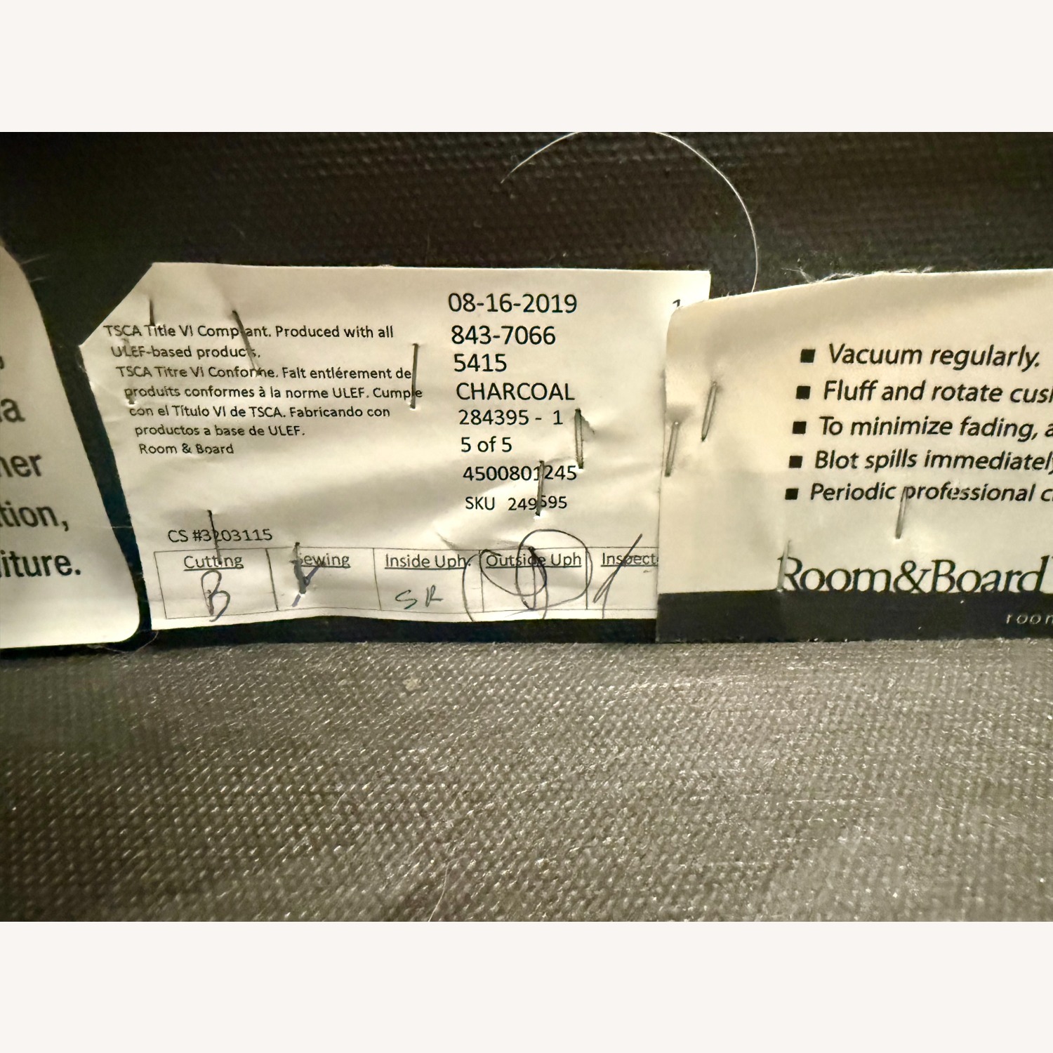 Room & Board Hartley King Bed in Sumner Steel - image-3