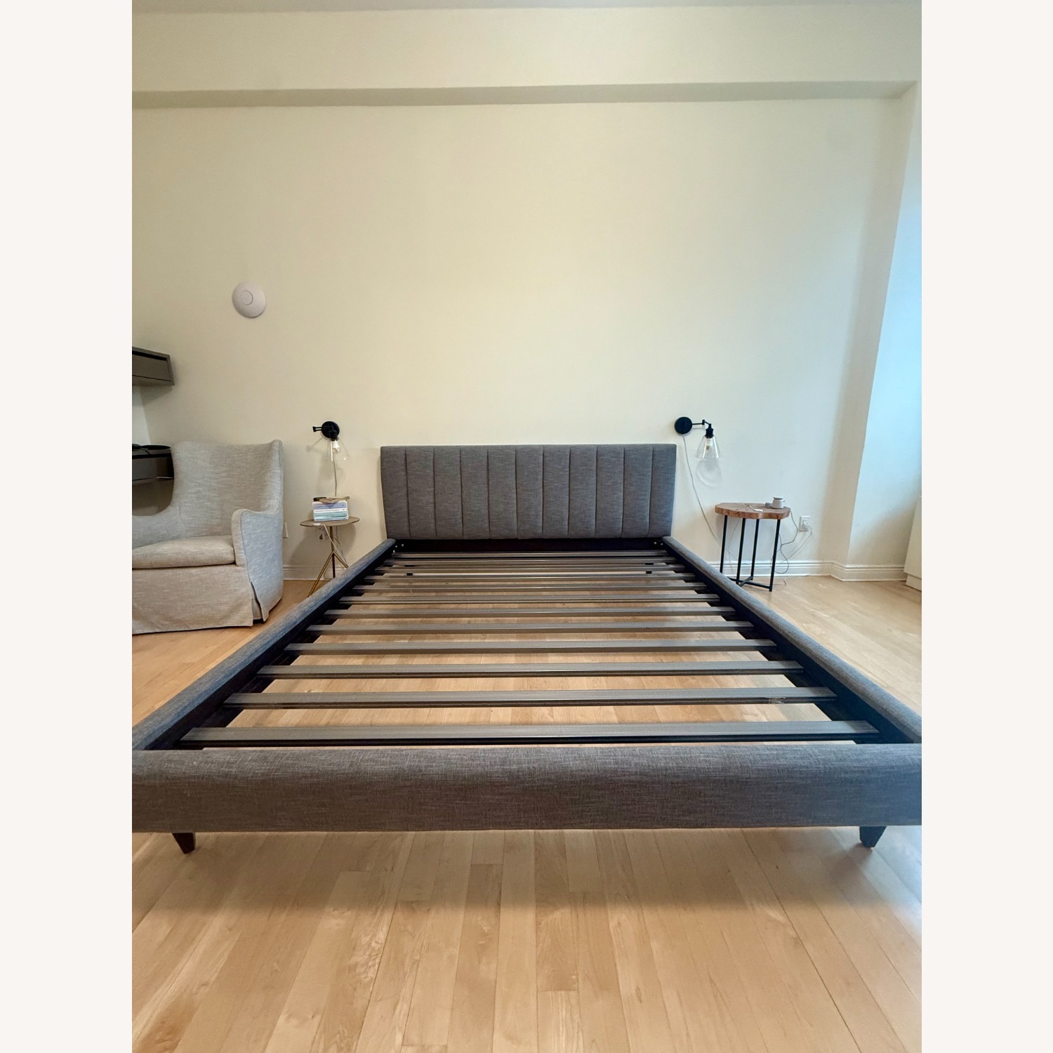 Room & Board Hartley King Bed in Sumner Steel - image-1