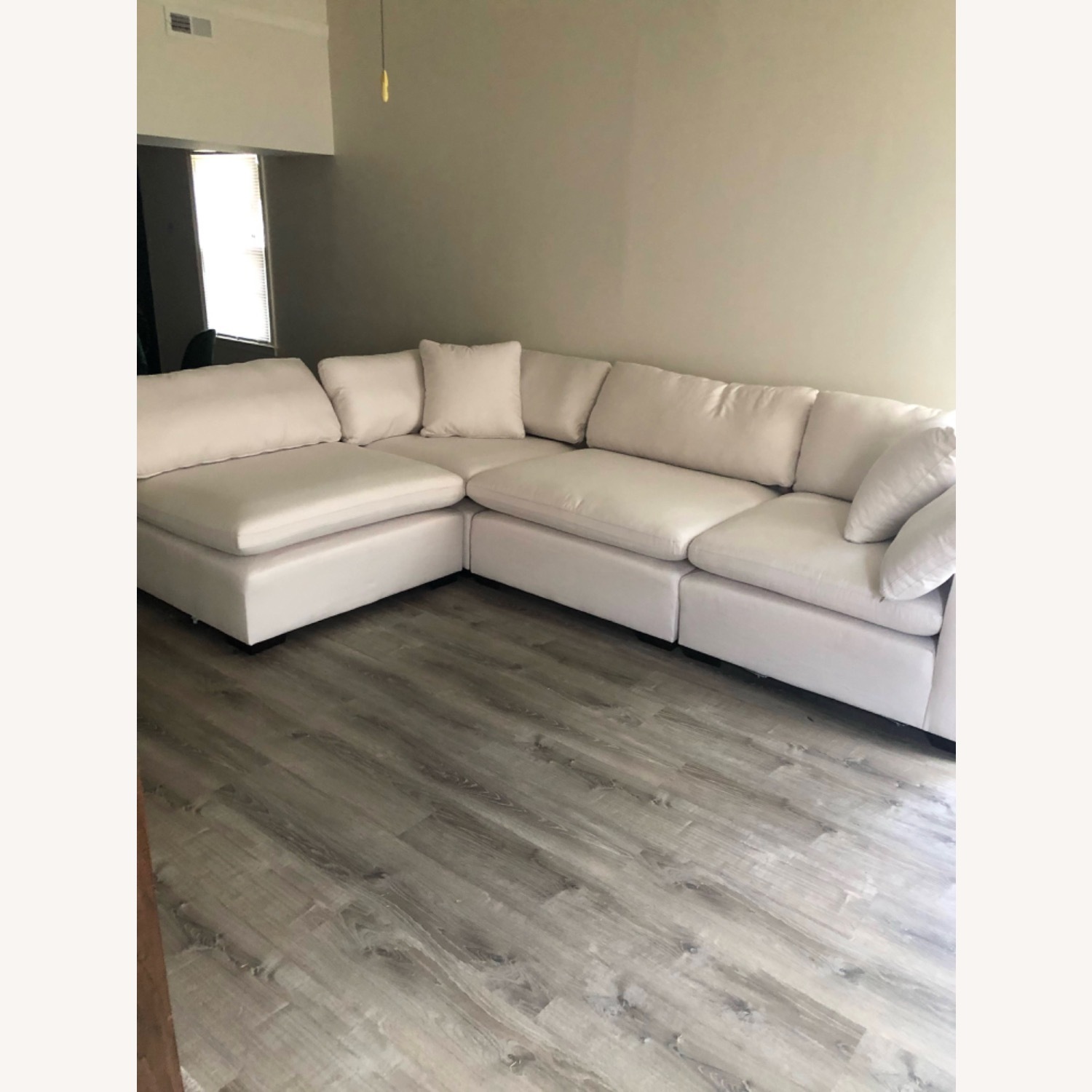 Plush 4-Piece Sectional (Cloud Couch Dupe) - image-1