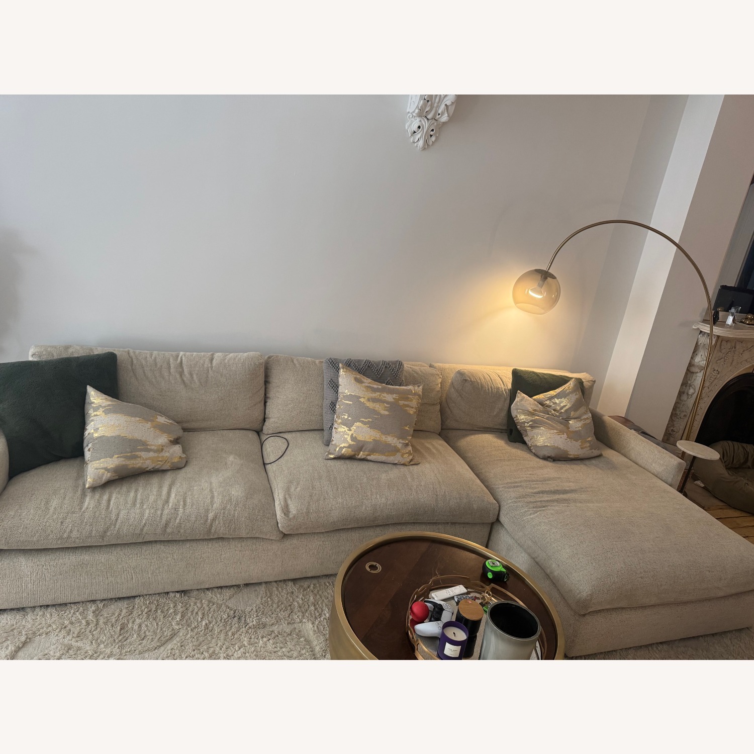 Arhaus Kipton Two-Piece Chaise Sectional - image-1