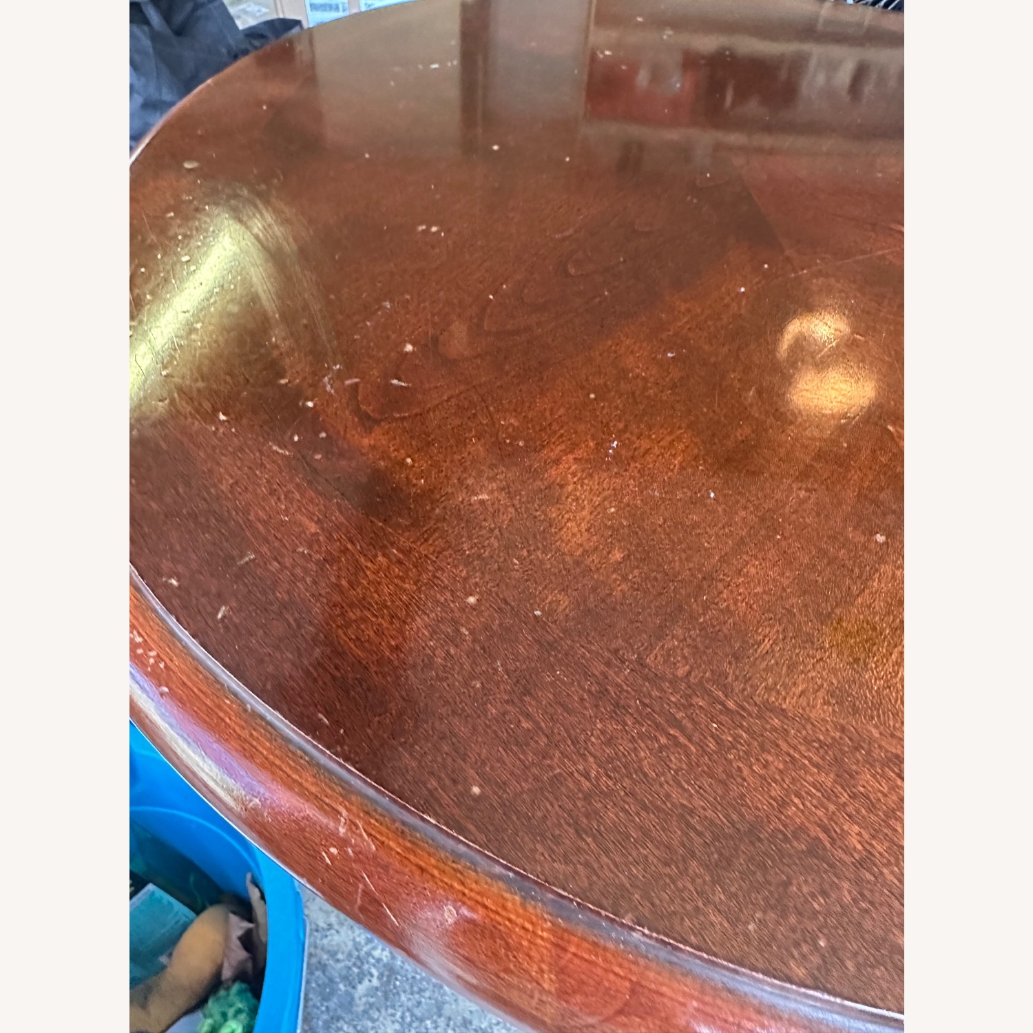 Vintage Georgian Tri-Leg Mahogany Table - image-15