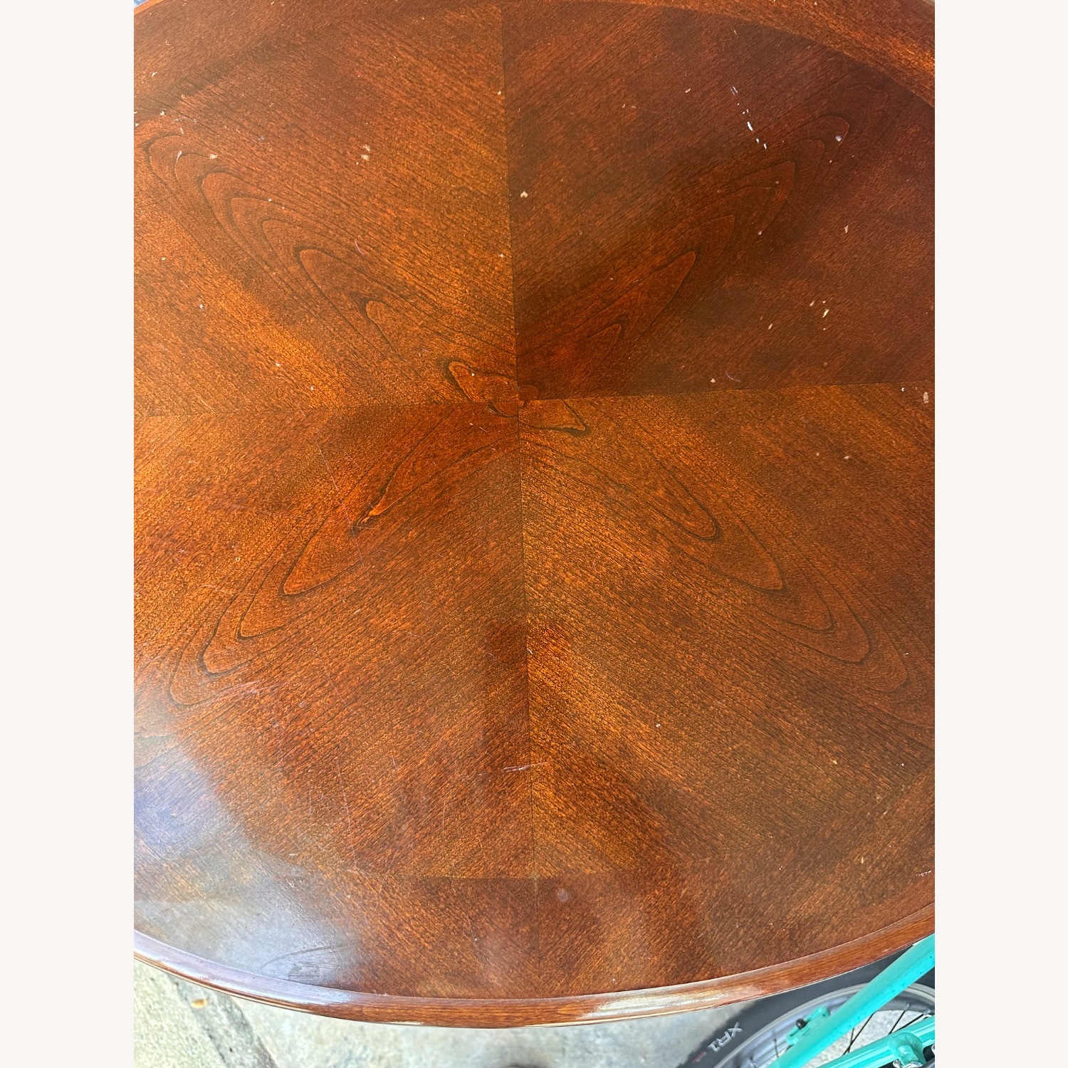 Vintage Georgian Tri-Leg Mahogany Table - image-7