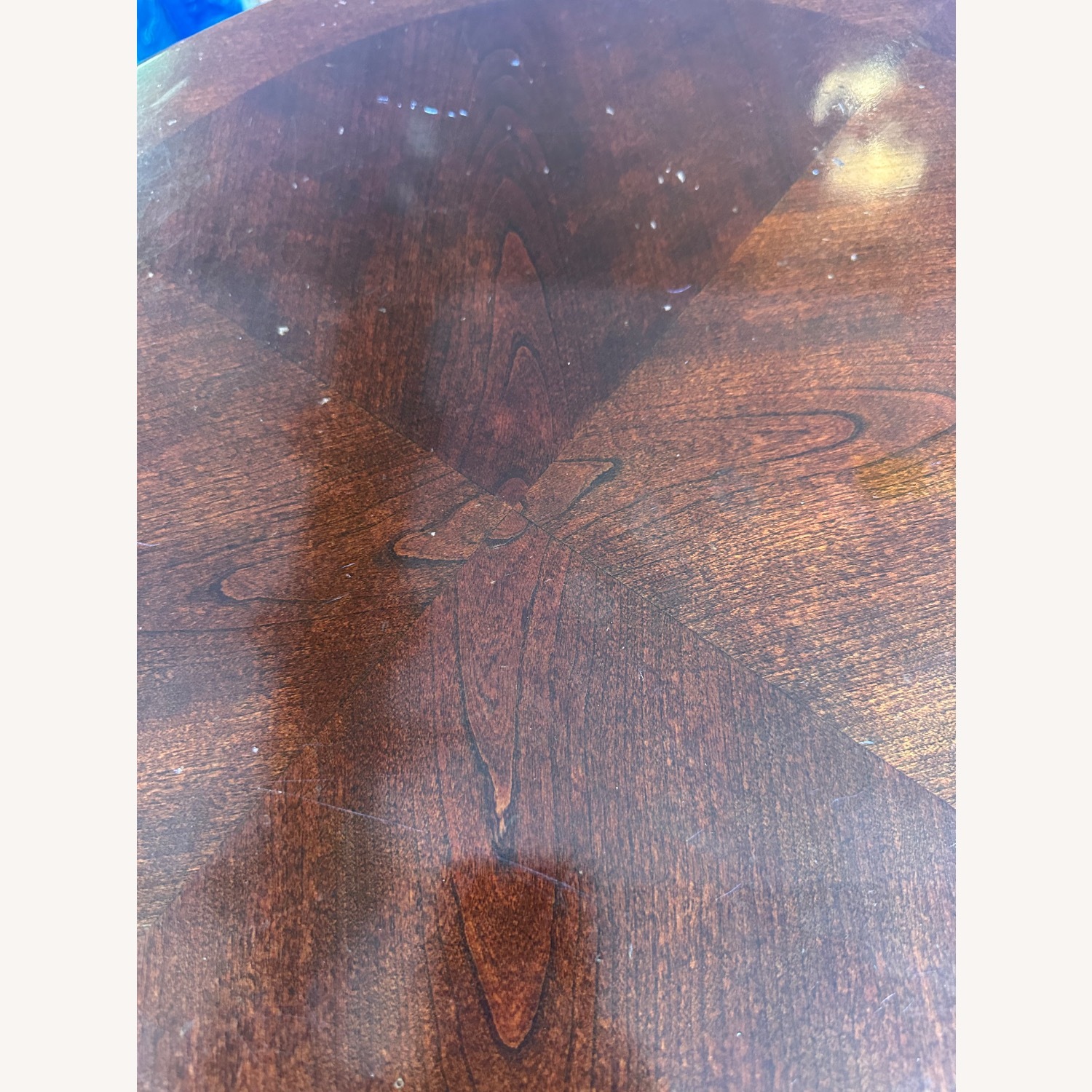 Vintage Georgian Tri-Leg Mahogany Table - image-6