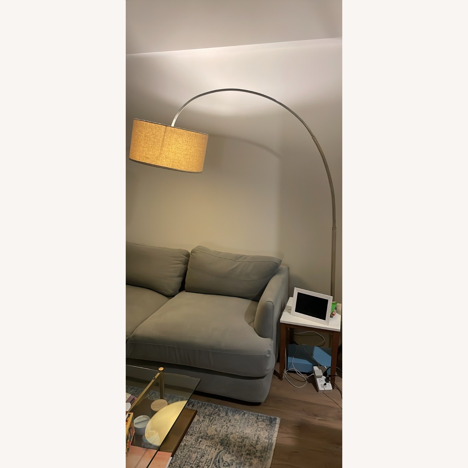 West Elm Overarching Floor Lamp - image-3