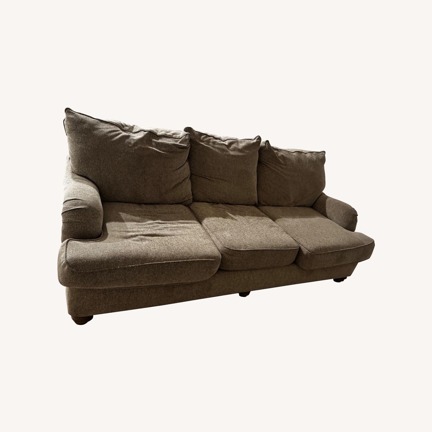 Light Grey Sofa - image-0
