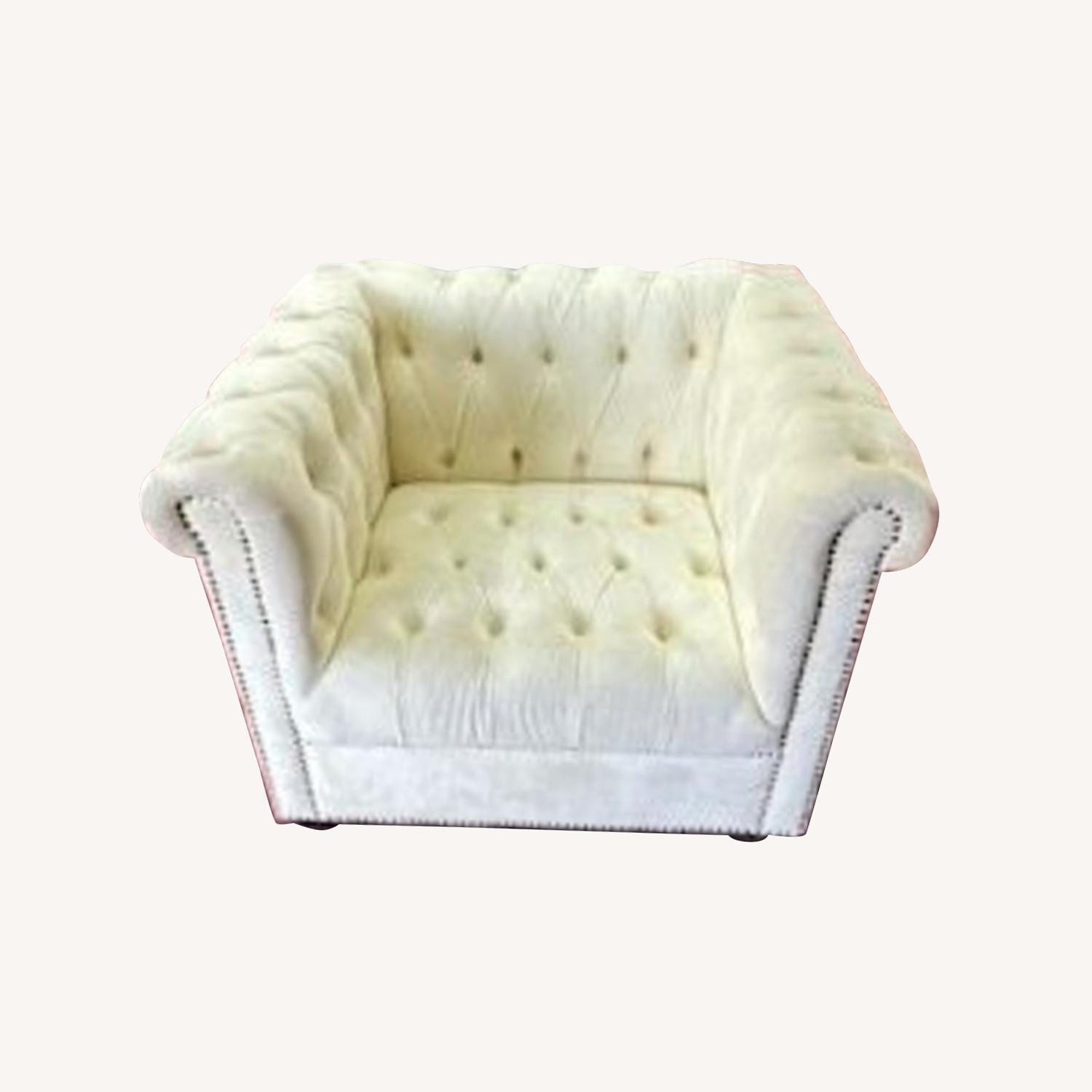 Pier 1 Imports Tufted Chair - image-0