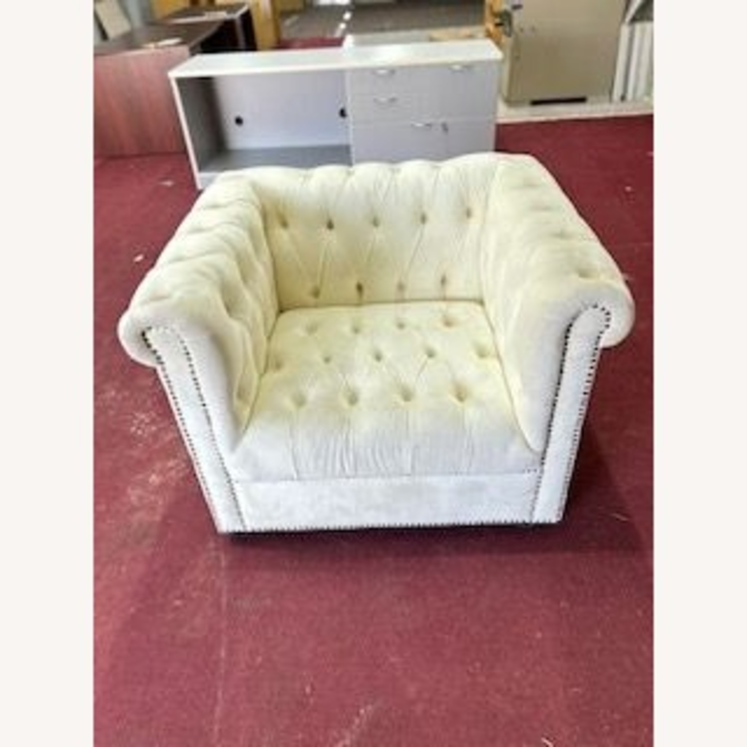 Pier 1 Imports Tufted Chair - image-1