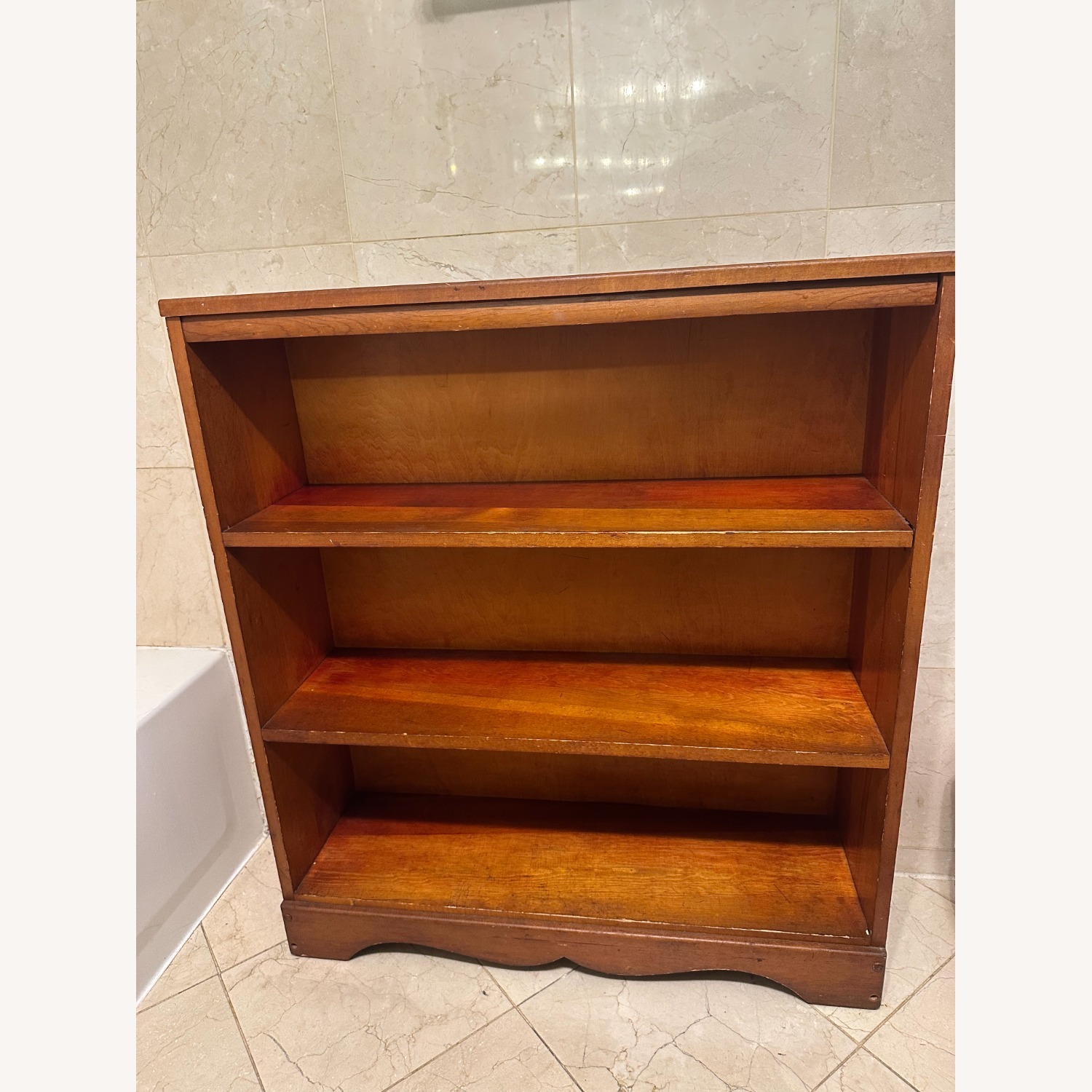 Vintage Wooden Bookcase - image-2