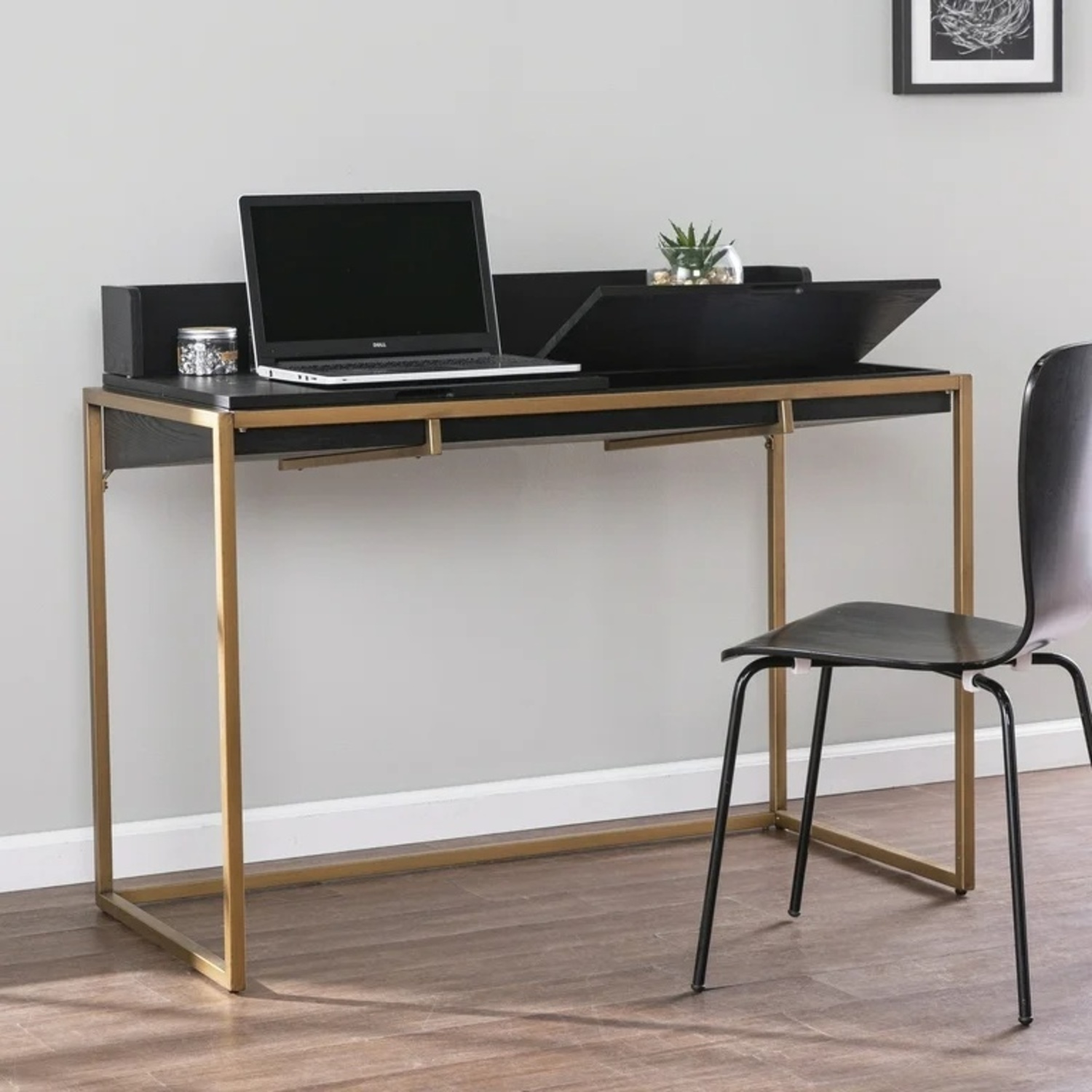 Article Black Oscuro Desk - image-5