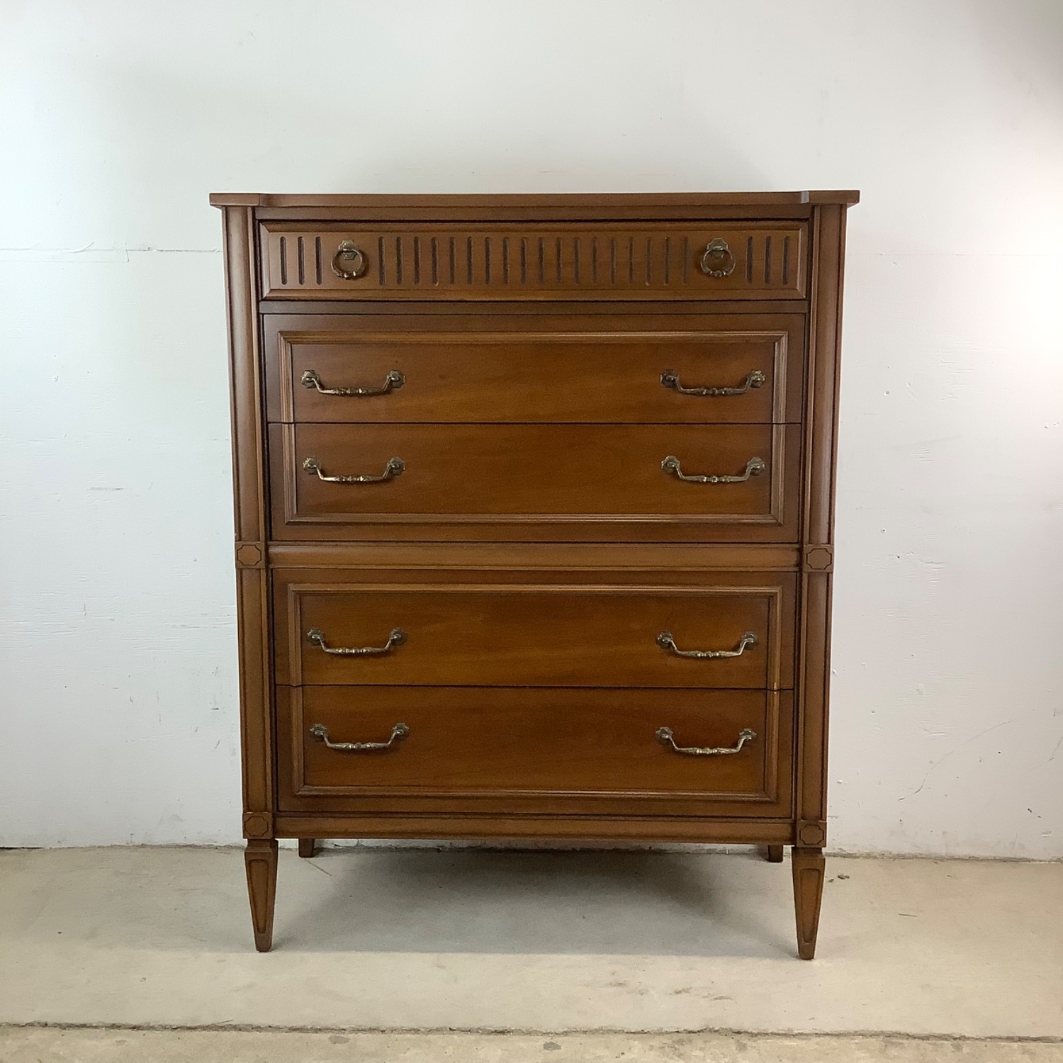 Vintage Highboy Dresser - image-0