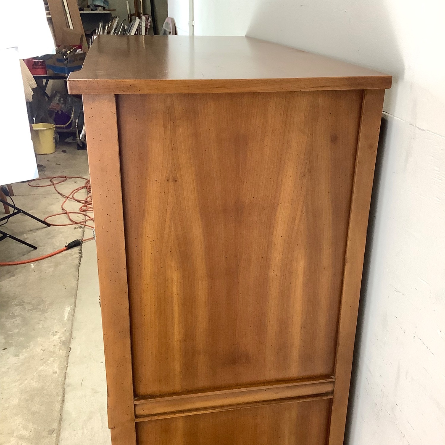 Vintage Highboy Dresser - image-9