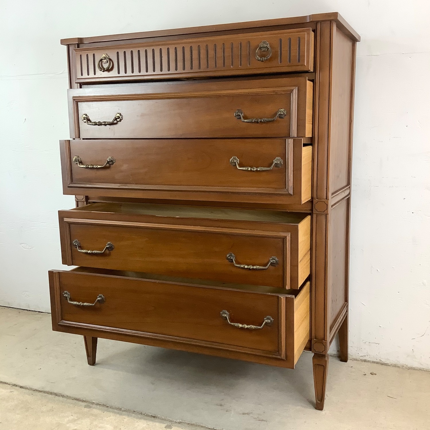 Vintage Highboy Dresser - image-3