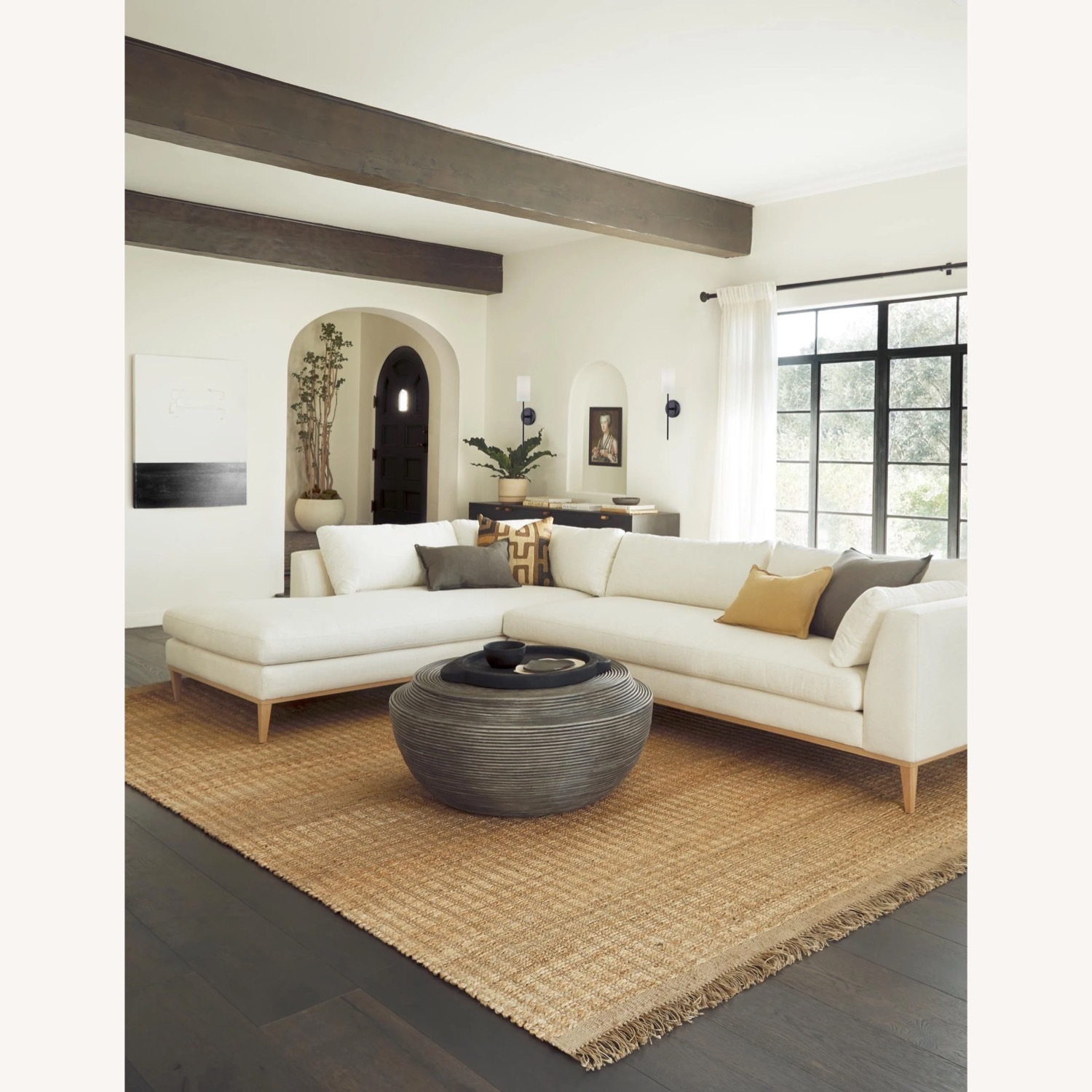 Frisco Round Coffee Table - image-3