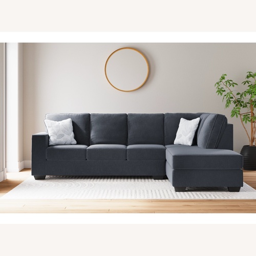Used Ashley Furniture Light Gray Sectional Sofa for sale on AptDeco
