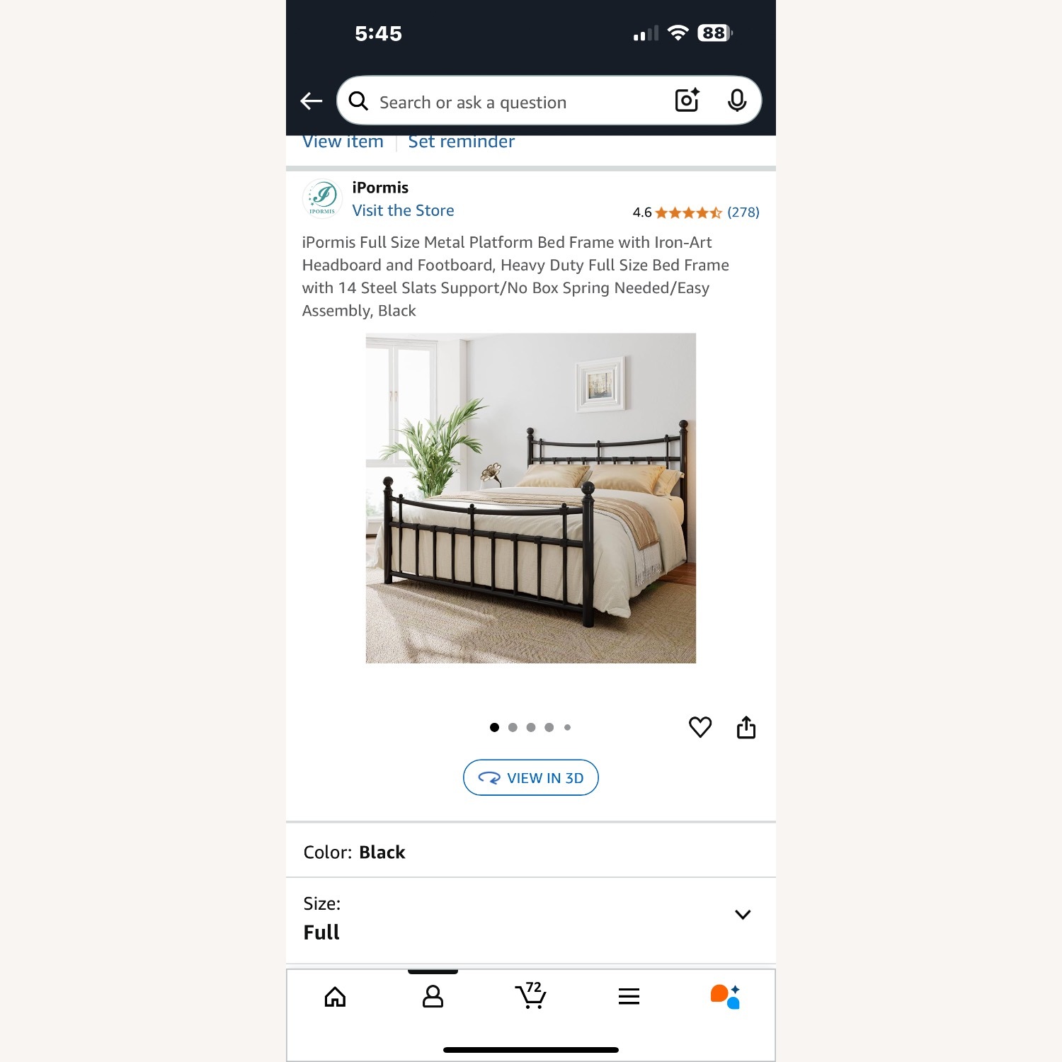 Full Size Bed - image-4