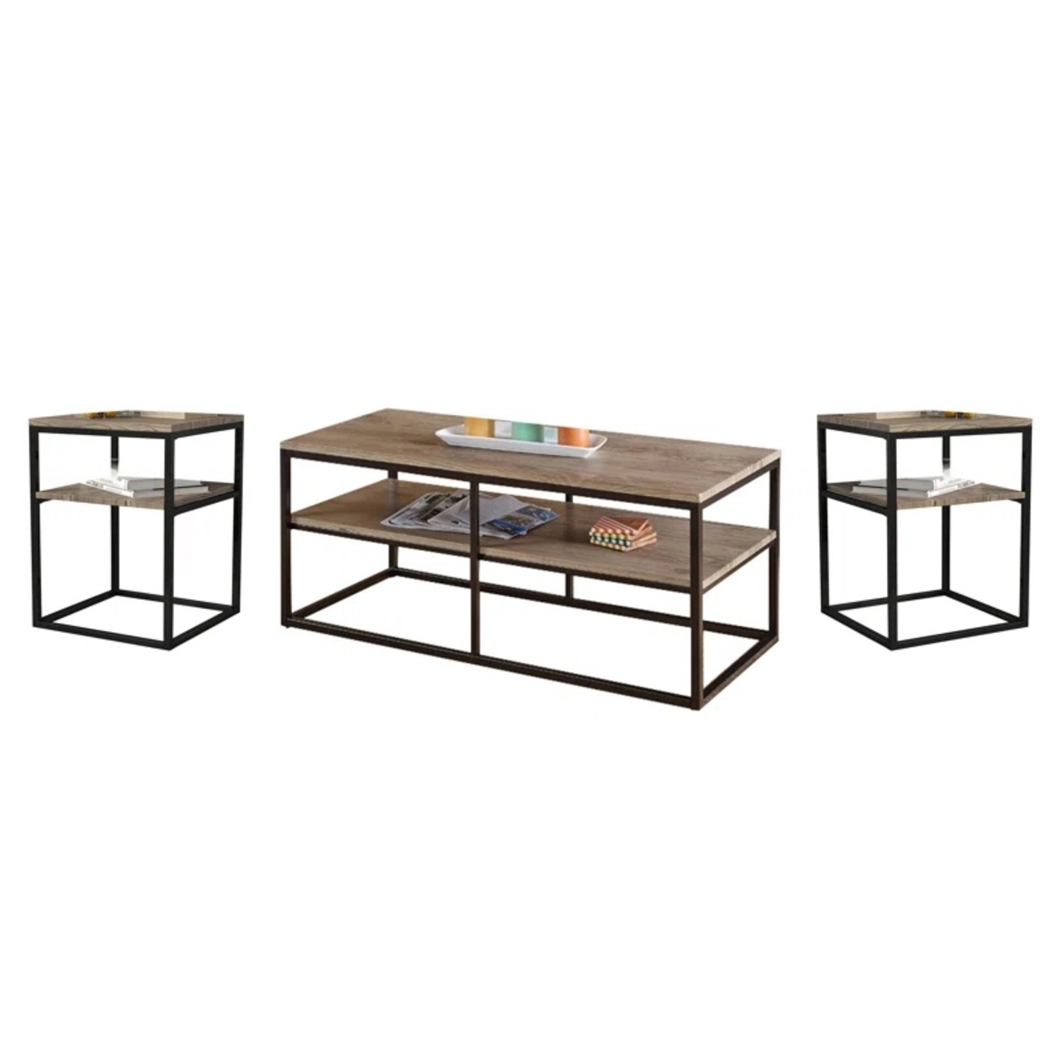 Kendralyn 3 Piece Living Room Table Set - image-5