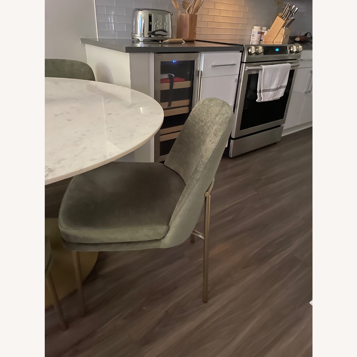 West Elm Jack Metal Frame Dining Chair - image-1