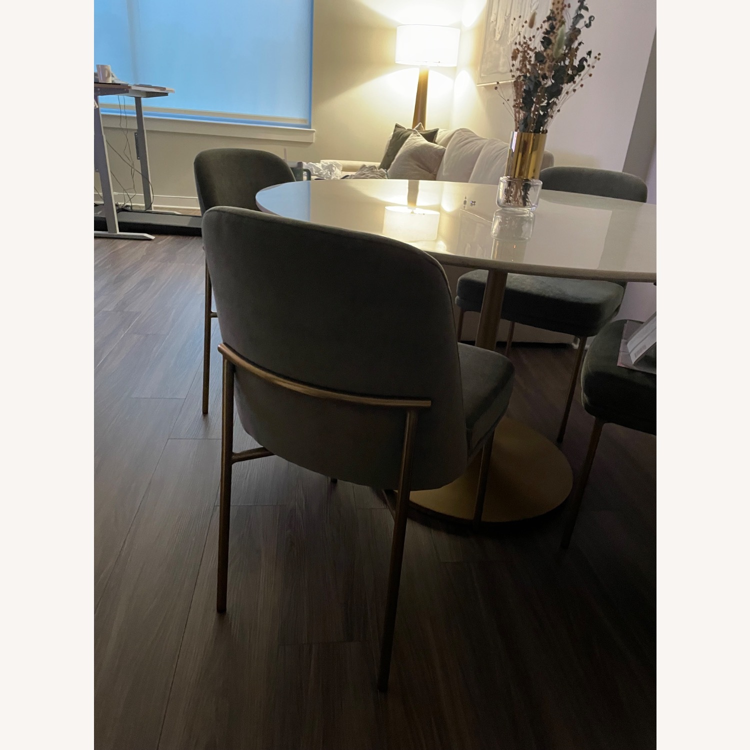 West Elm Jack Metal Frame Dining Chair - image-2