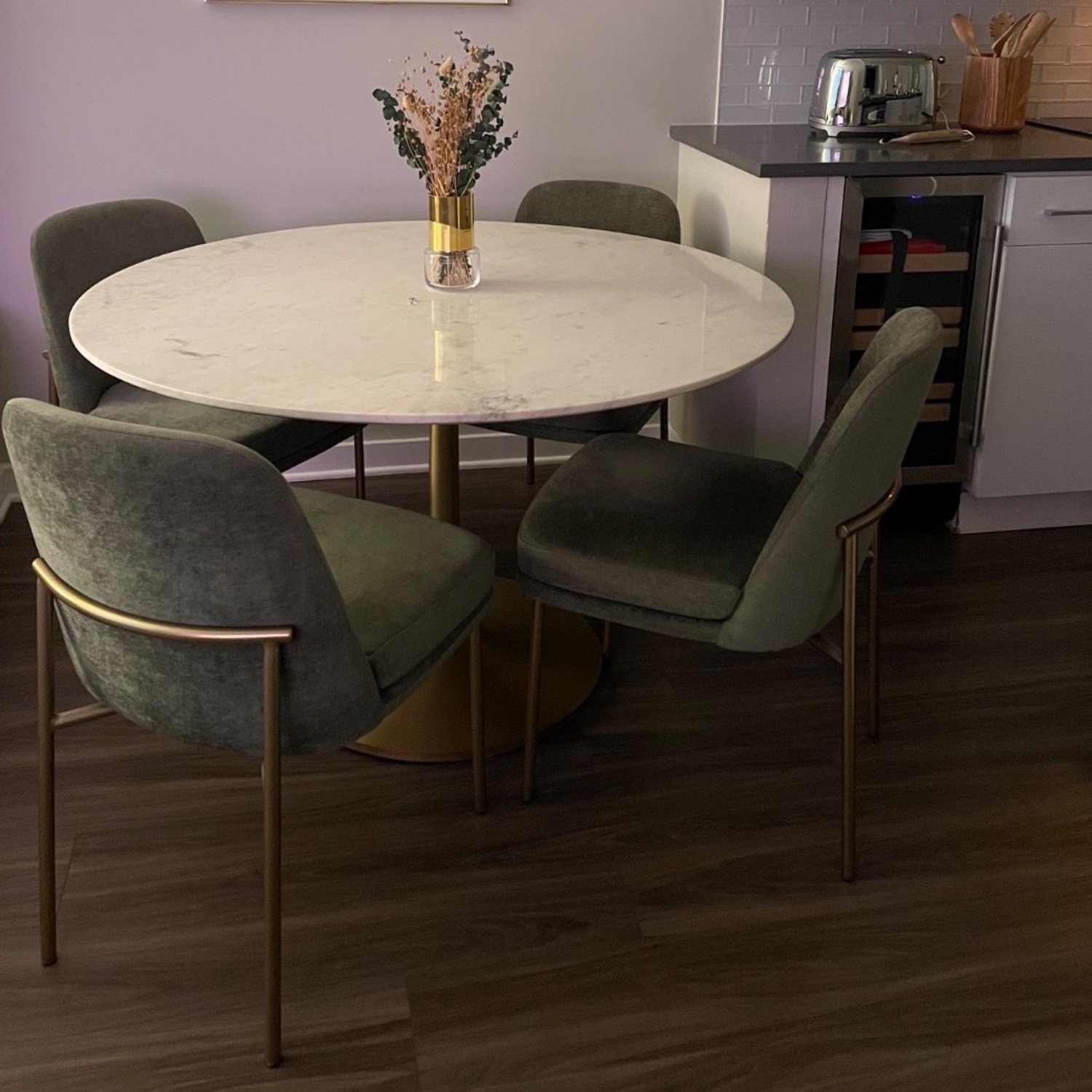 West Elm Jack Metal Frame Dining Chair - image-6