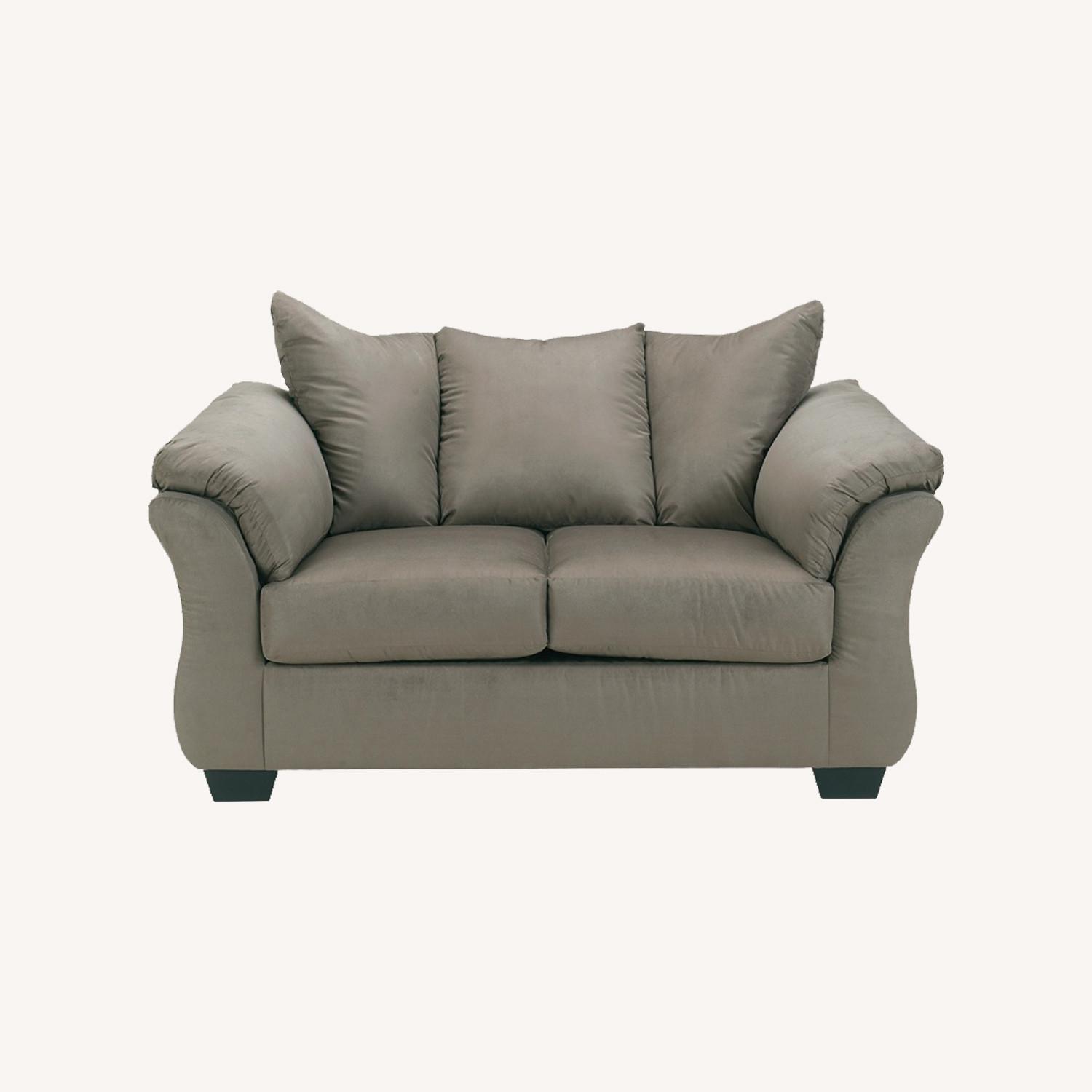 Ashley Furniture Darcy Microfiber Loveseat - image-0