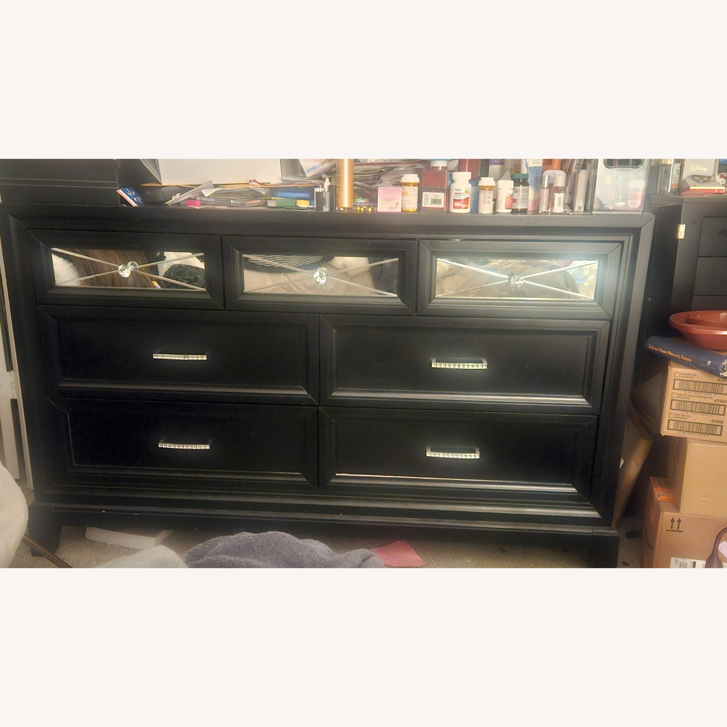 Black Glamorous Dresser - image-1