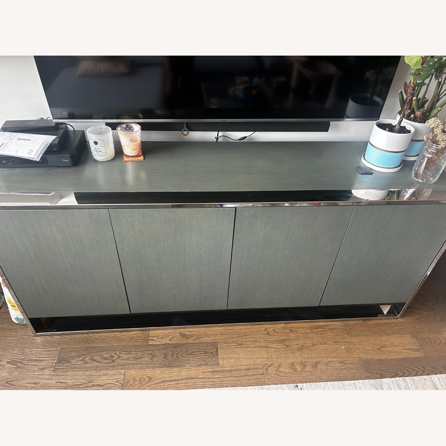 Modani Grey Buffet Storage - image-1