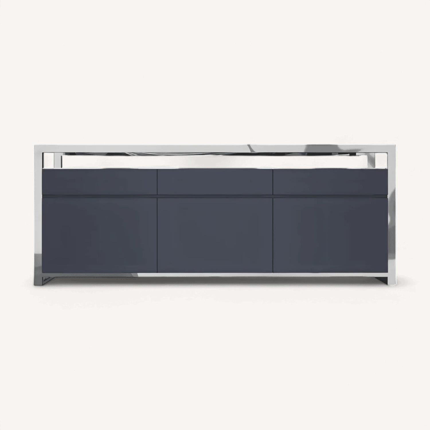 Modani Grey Buffet Storage - image-0