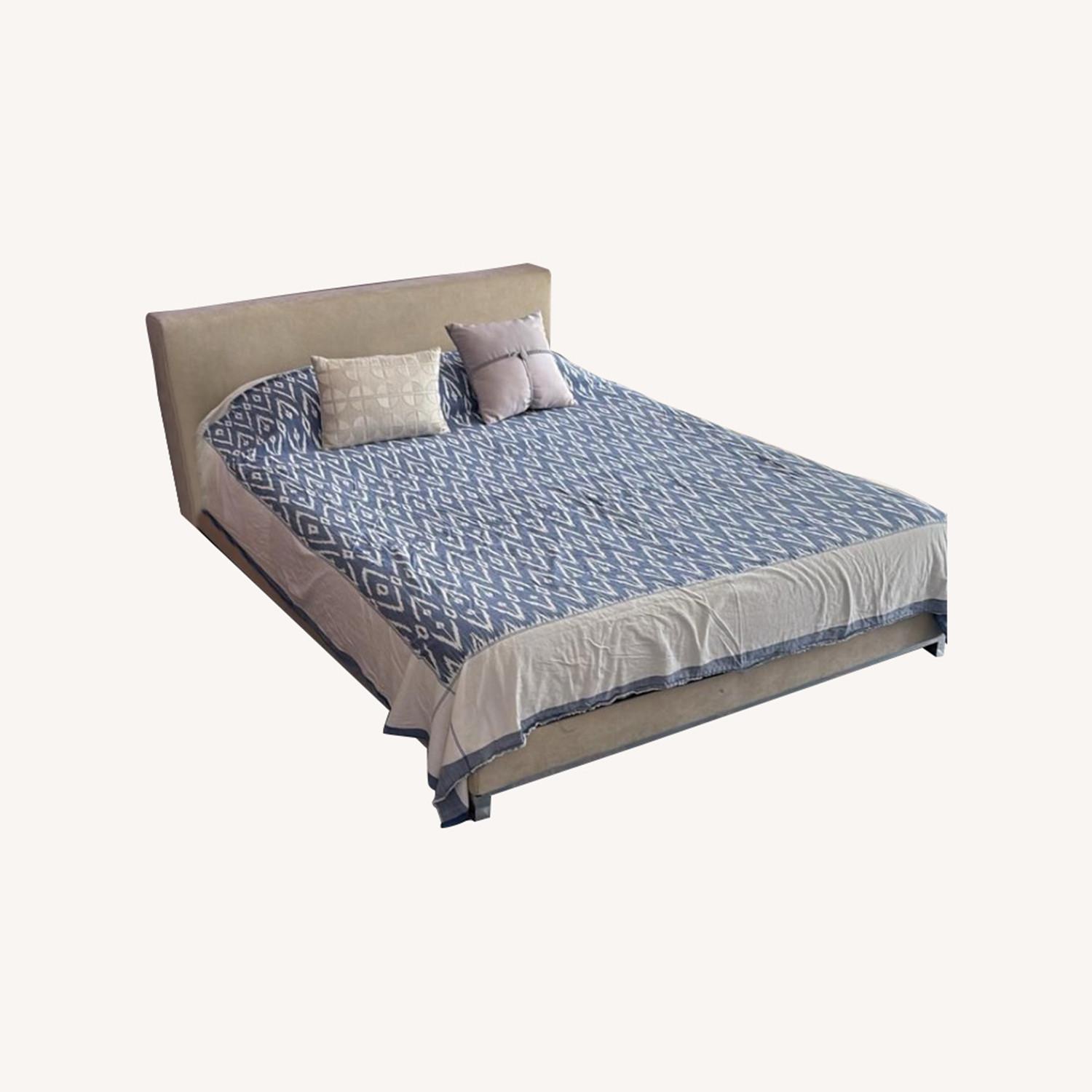 Ligne Roset Queen Size Bed - image-0