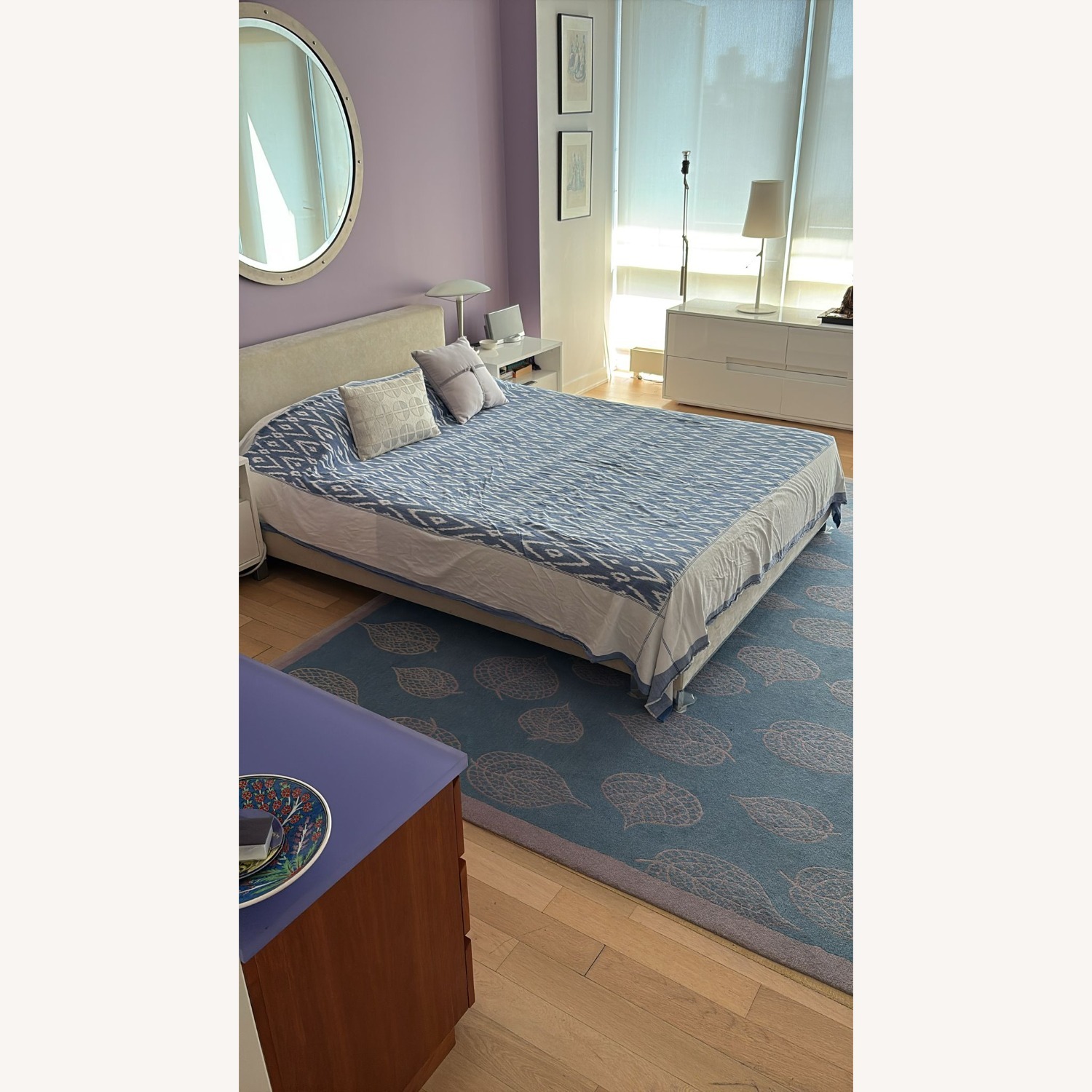 Ligne Roset Queen Size Bed - image-1