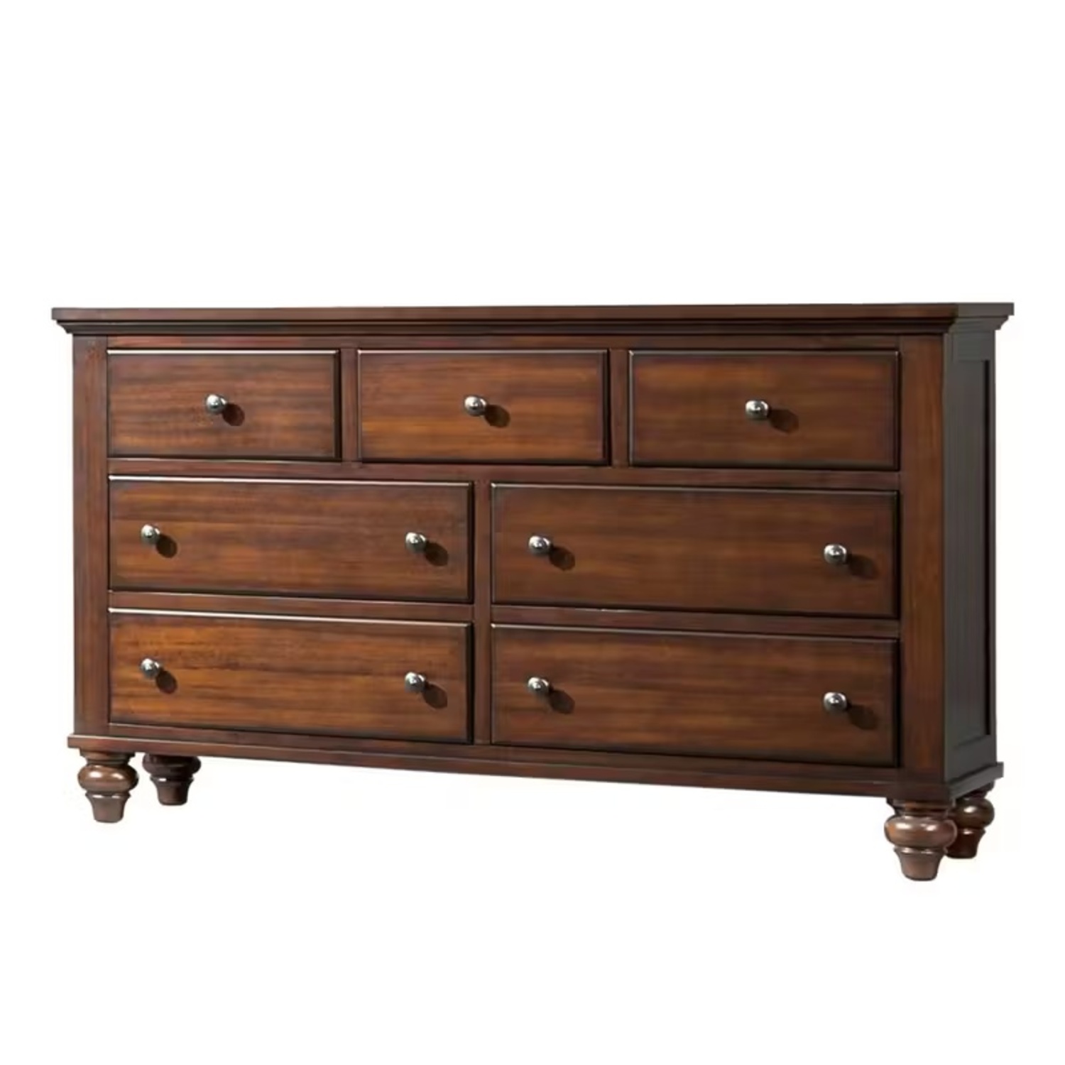 Chatham 7 Drawer Cherry Wood Dresser - image-11