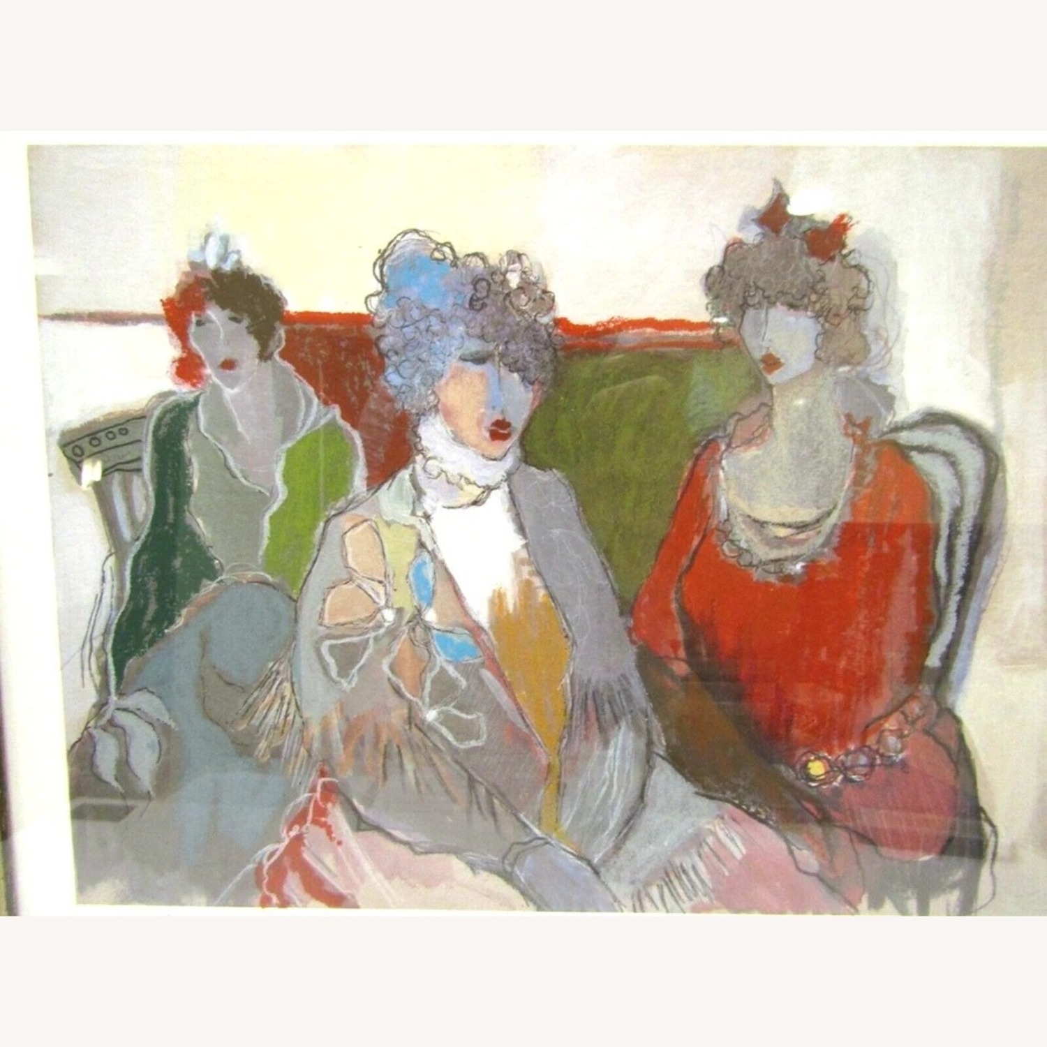 Itzchak Tarkay Signed Lithograph The Aristocrats - image-3