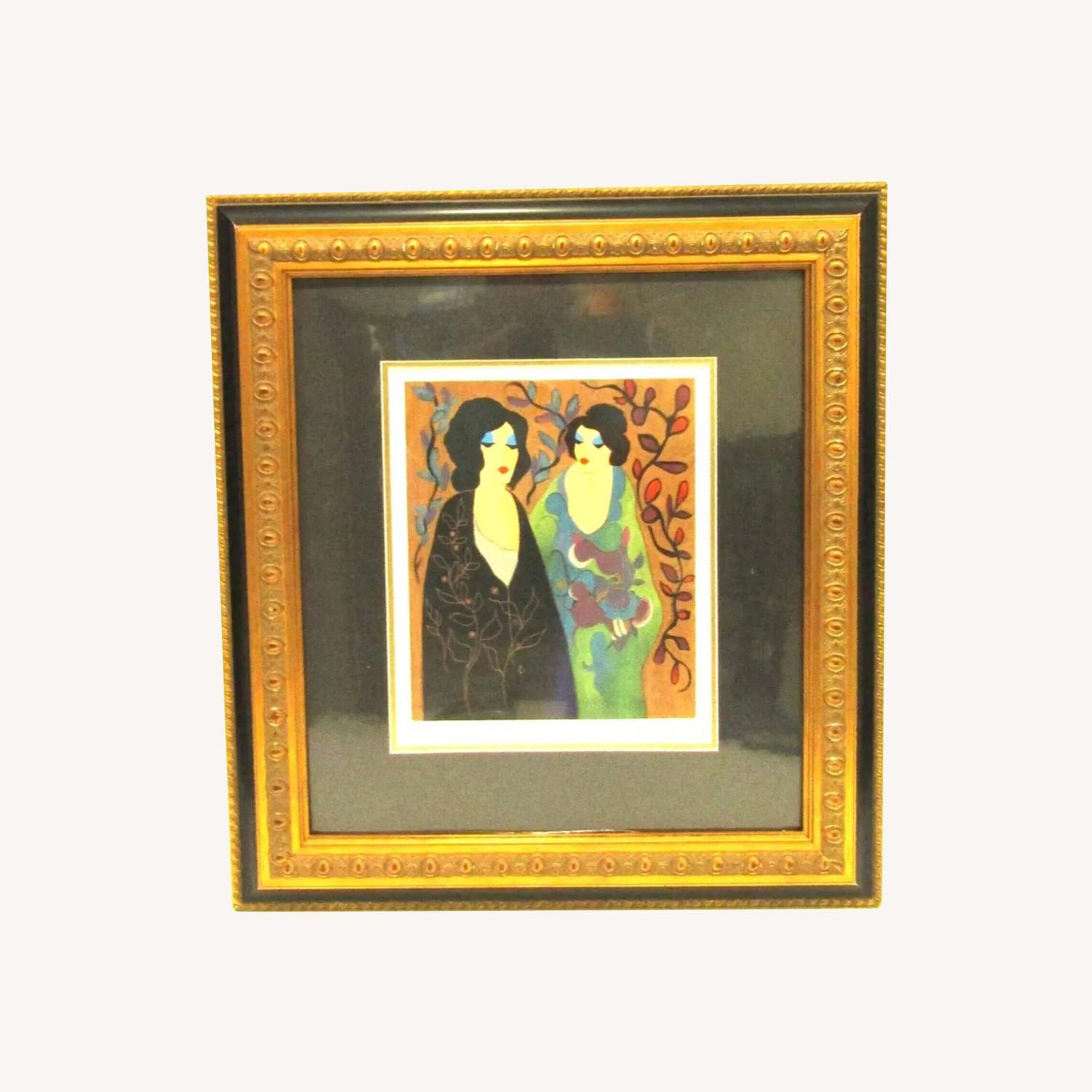 Itzchak Tarkay Signed Serigraph "Floral Ballroom" - image-0