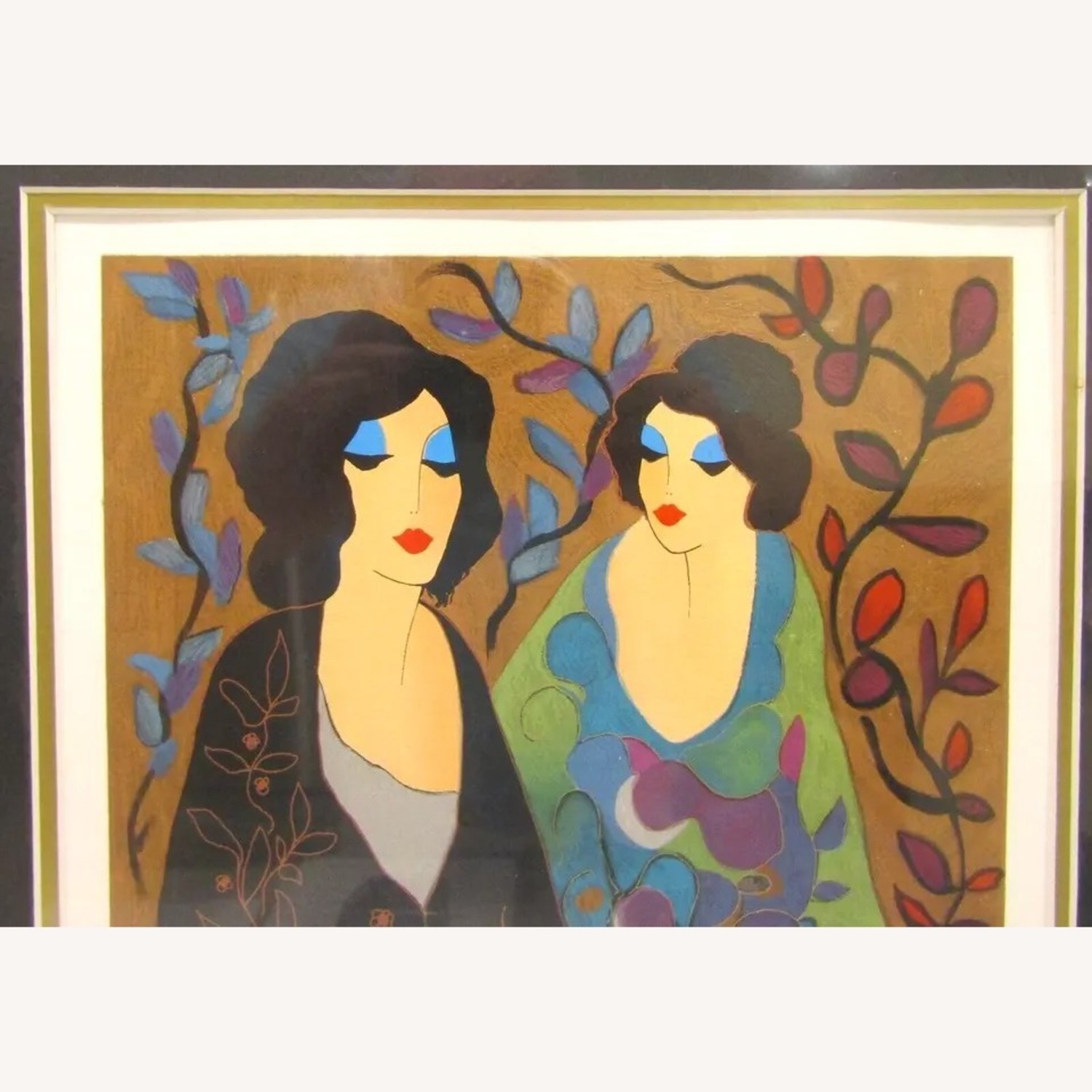 Itzchak Tarkay Signed Serigraph "Floral Ballroom" - image-3
