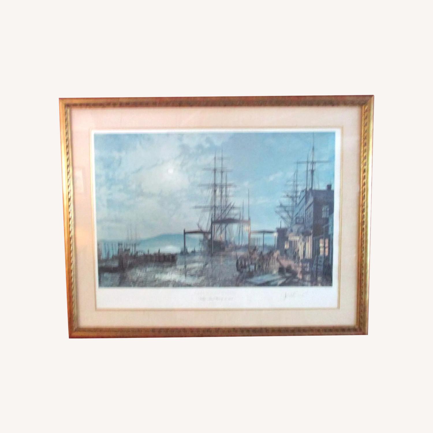 1975 John Stobart Lithograph San Francisco - image-0