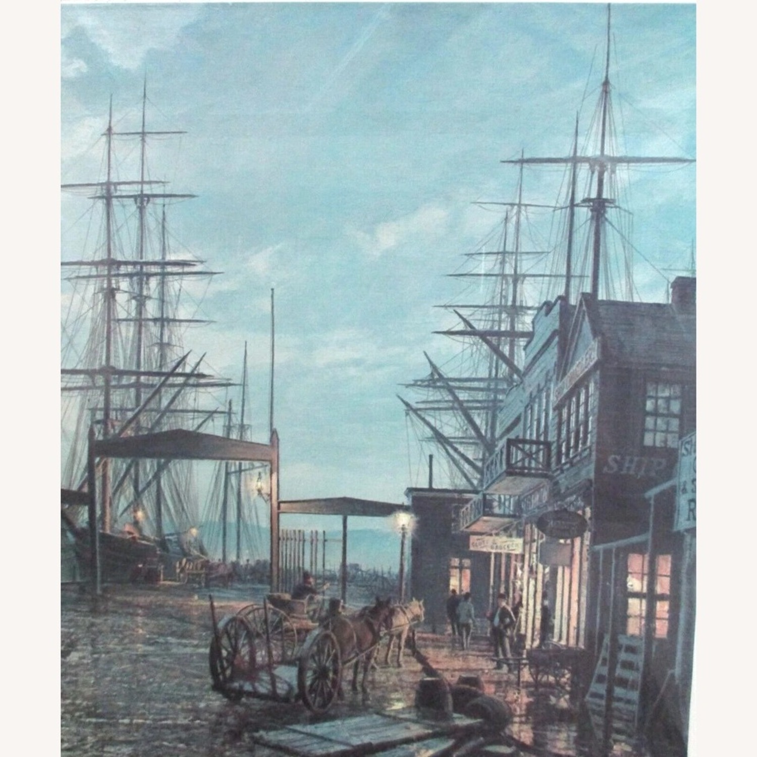 1975 John Stobart Lithograph San Francisco - image-3
