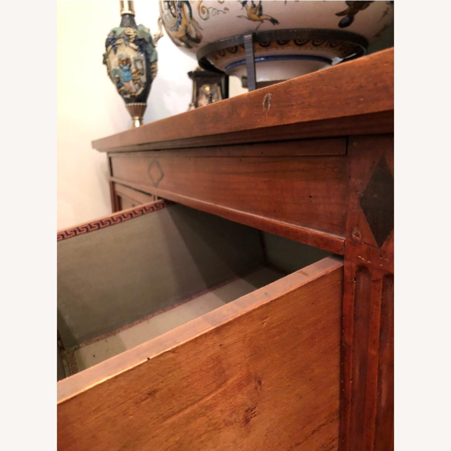 18th Century French Mahogany Secretaire a Abattant - image-10