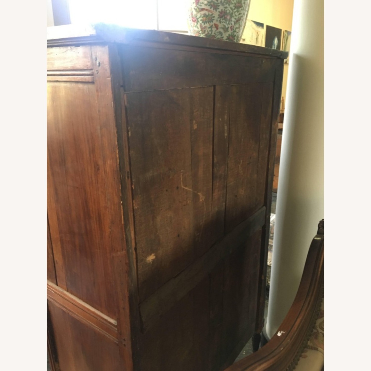 18th Century French Mahogany Secretaire a Abattant - image-7