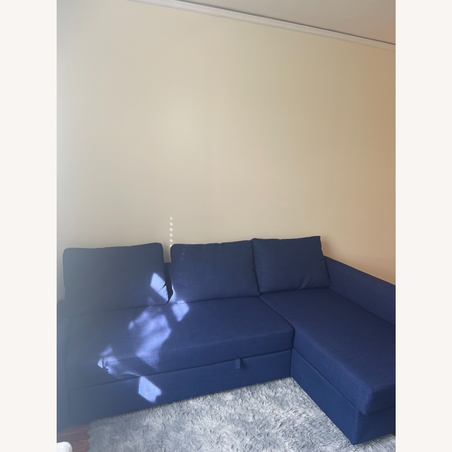 IKEA Friheten Blue Sleeper Sofa - image-3