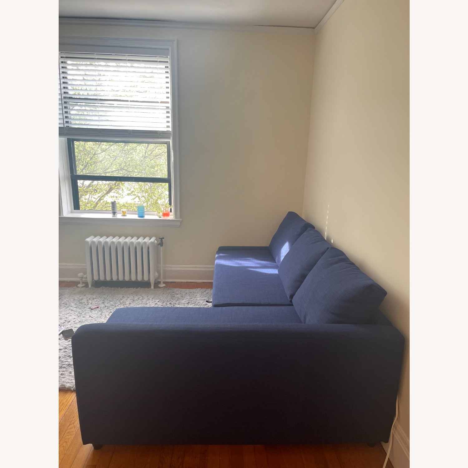 IKEA Friheten Blue Sleeper Sofa - image-2