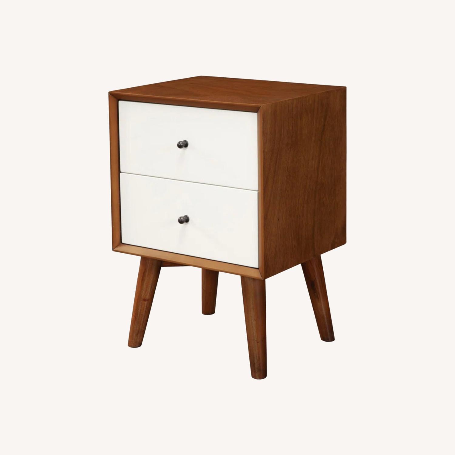 Baxton Studio Mid-Century Modern Night Stand - image-0