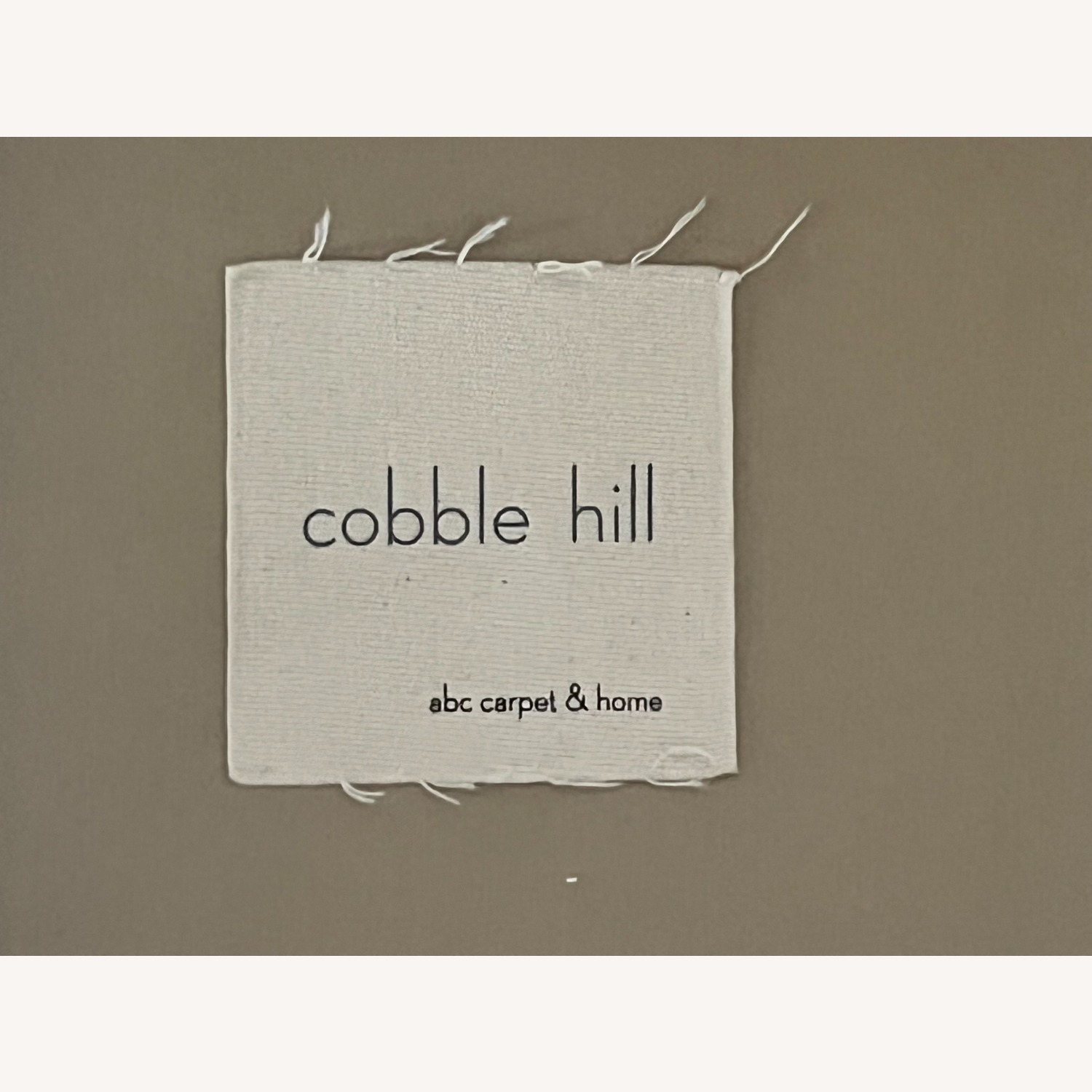 ABC Carpet White Sofa - image-4