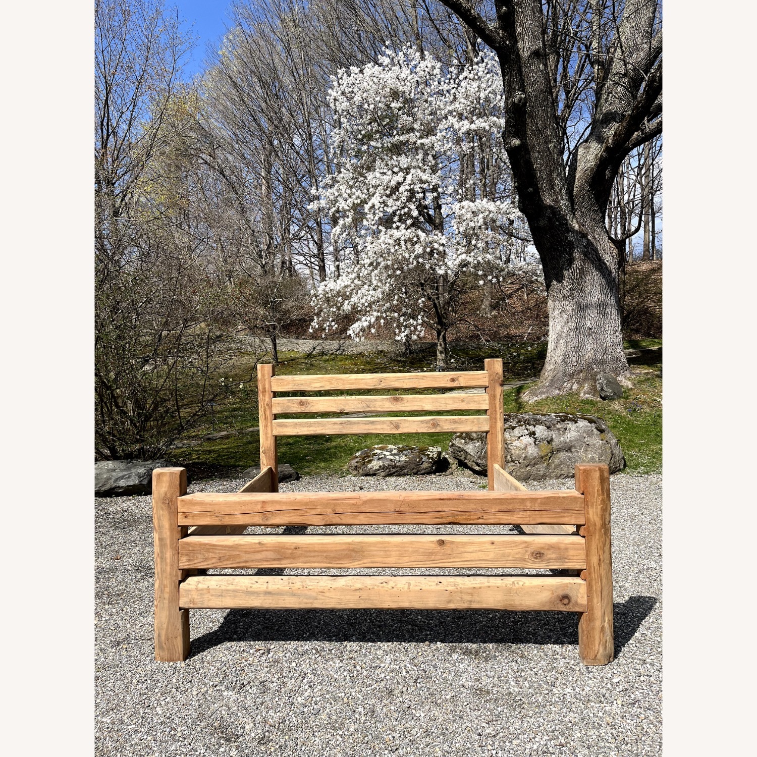 Unique Railway Sleepers Solid Wood Frame - image-3