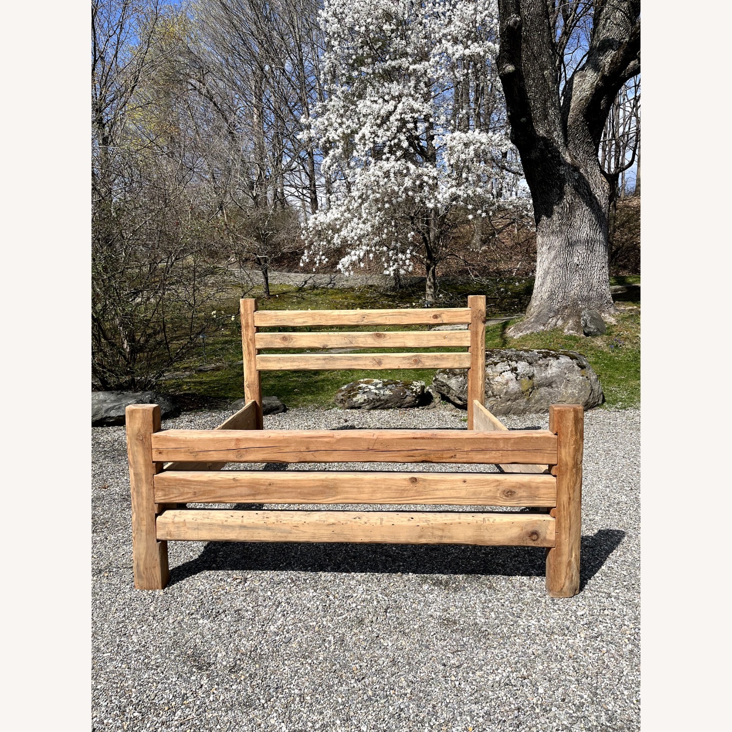 Unique Railway Sleepers Solid Wood Frame - image-1