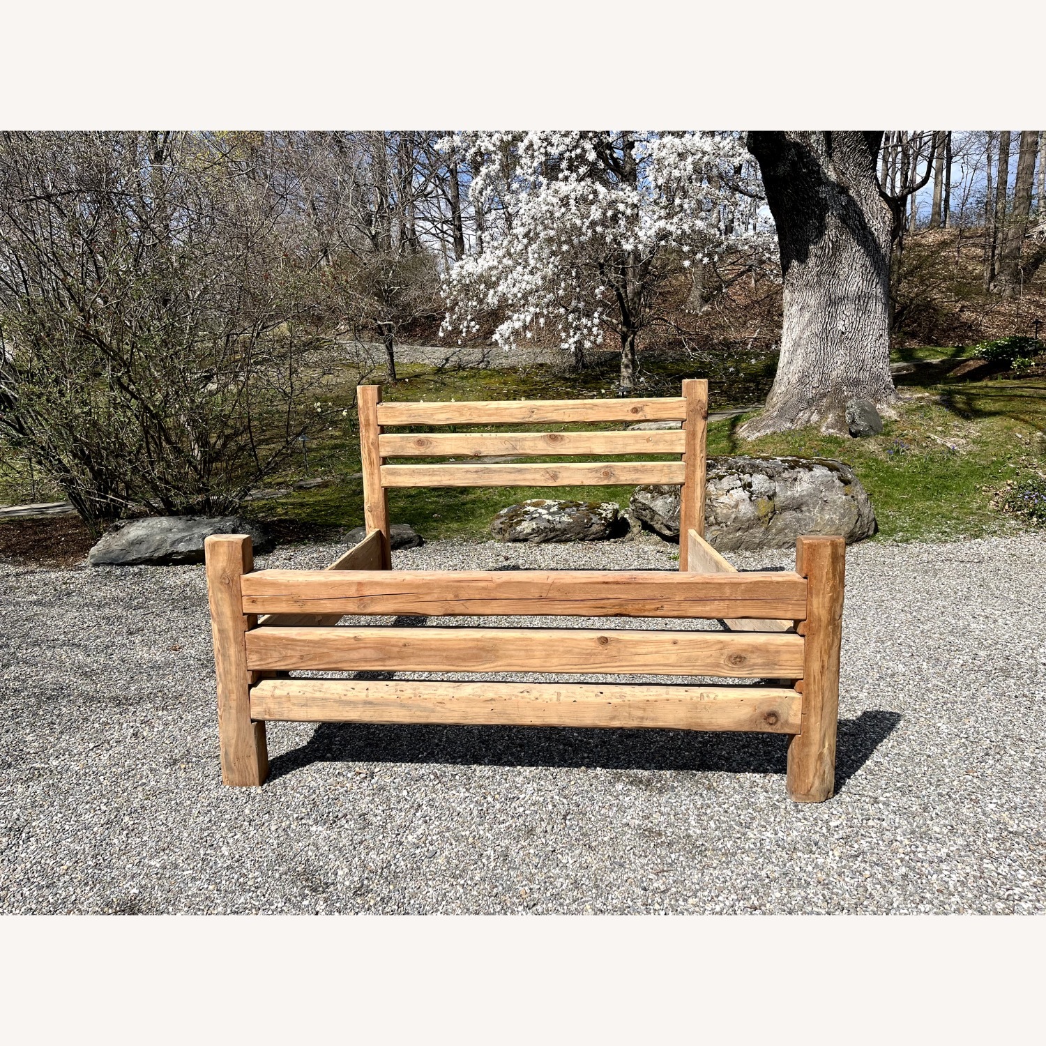 Unique Railway Sleepers Solid Wood Frame - image-2