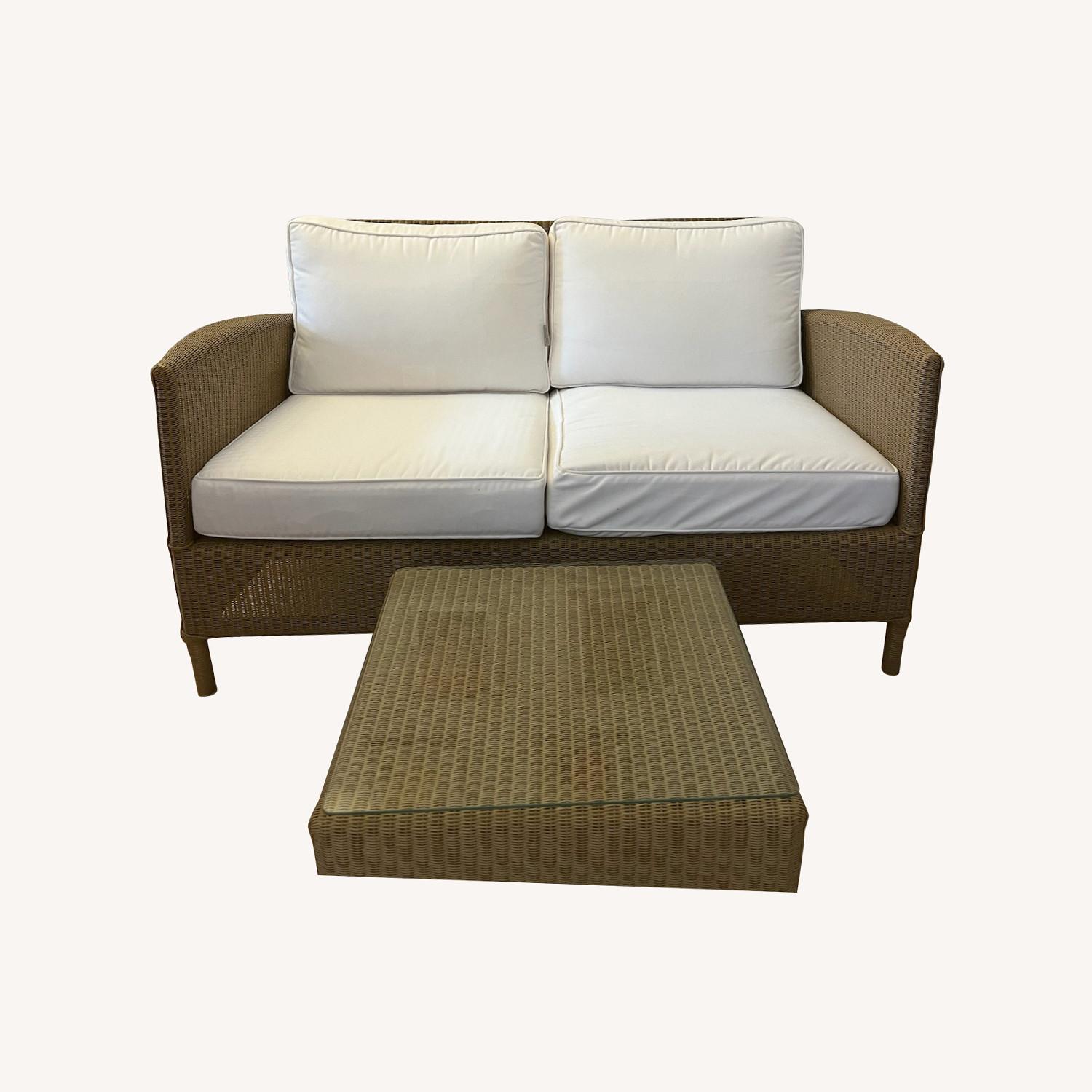JANUS et Cie GRANDE Sofa + Ottoman - image-0