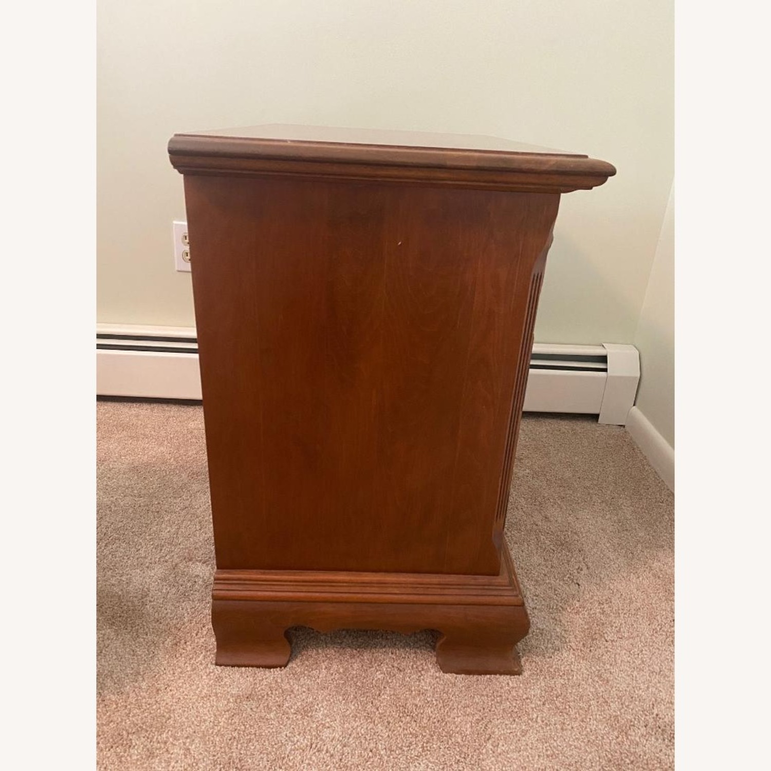 Ethan Allen Maple Cabinet Nightstand - image-3