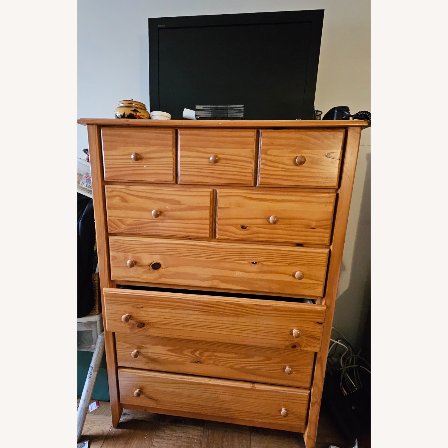 Gothic Cabinet Wood Dresser - image-7